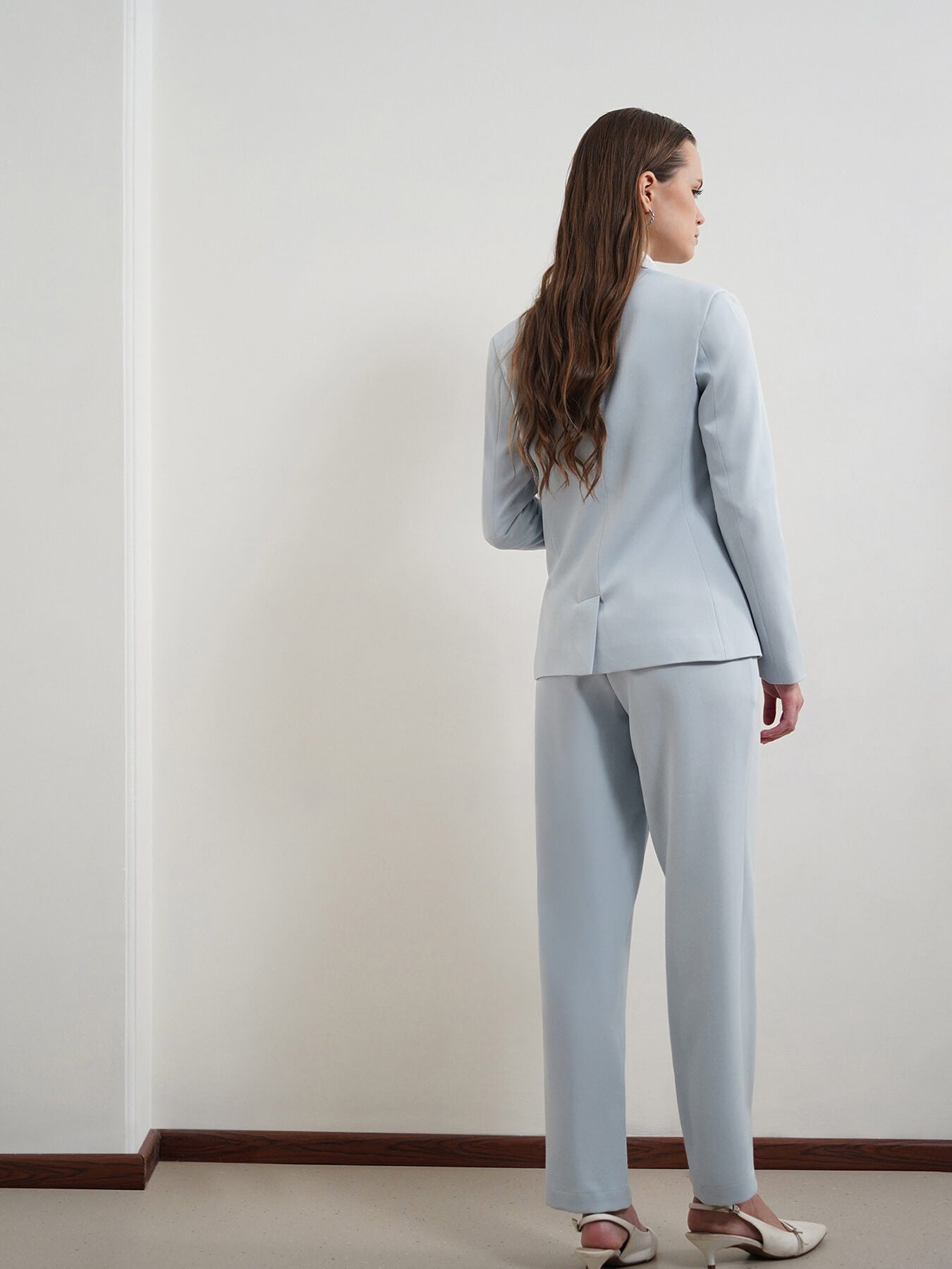 Blazer and Trousers Coord - Blue