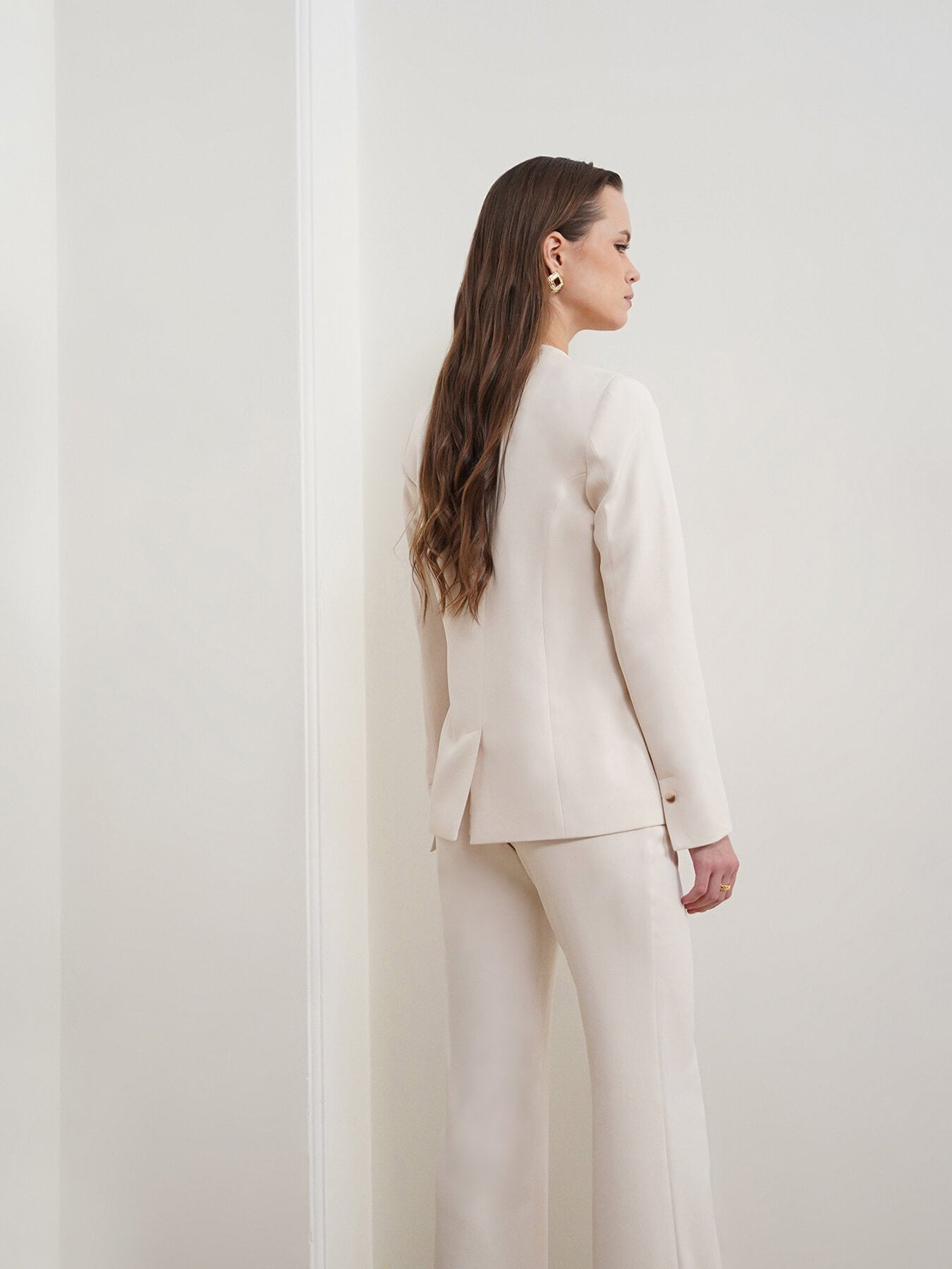 Blazer and Trousers Coord - Off White