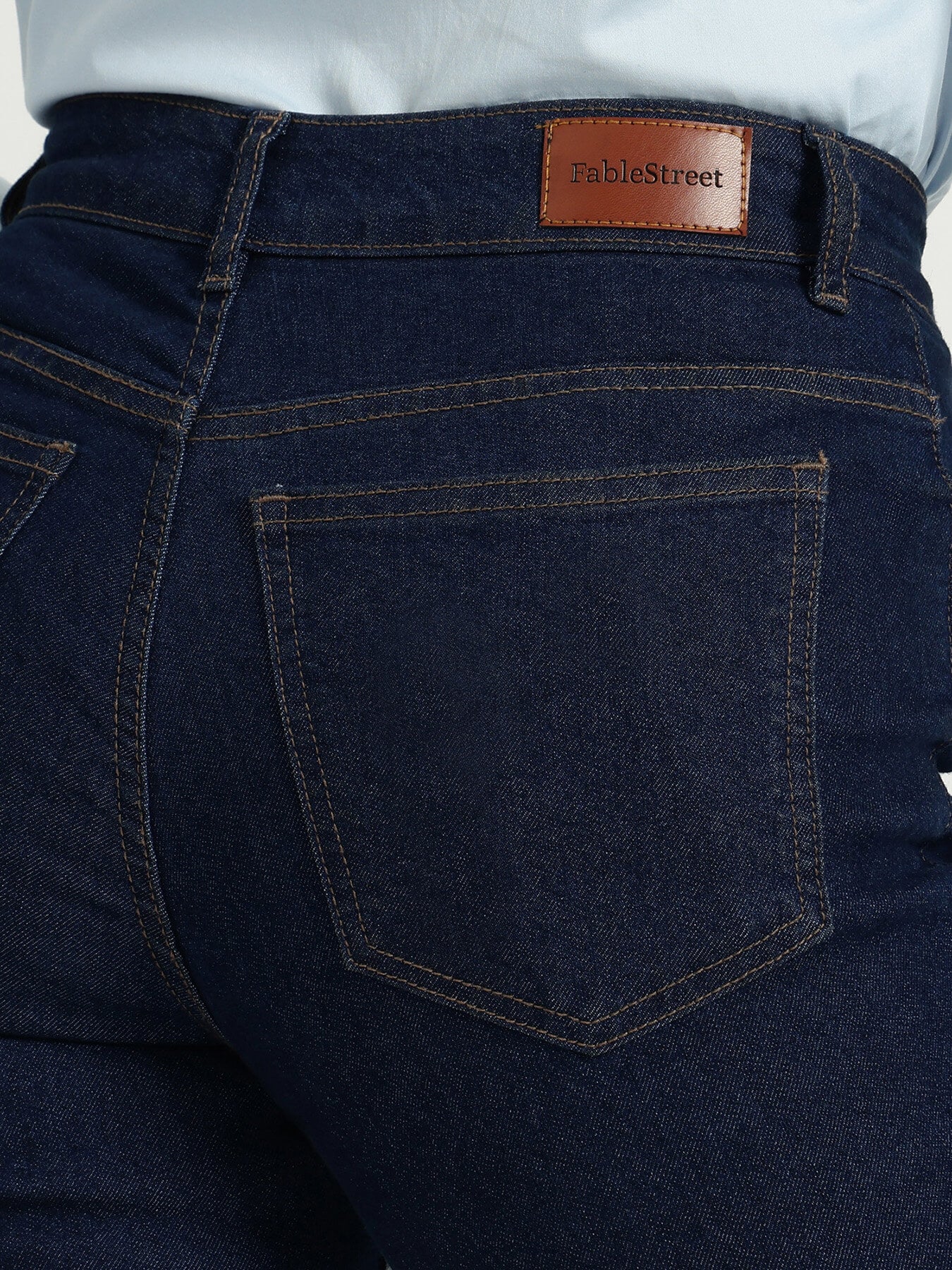 FableStreet Bootcut Jeans - Dark Blue