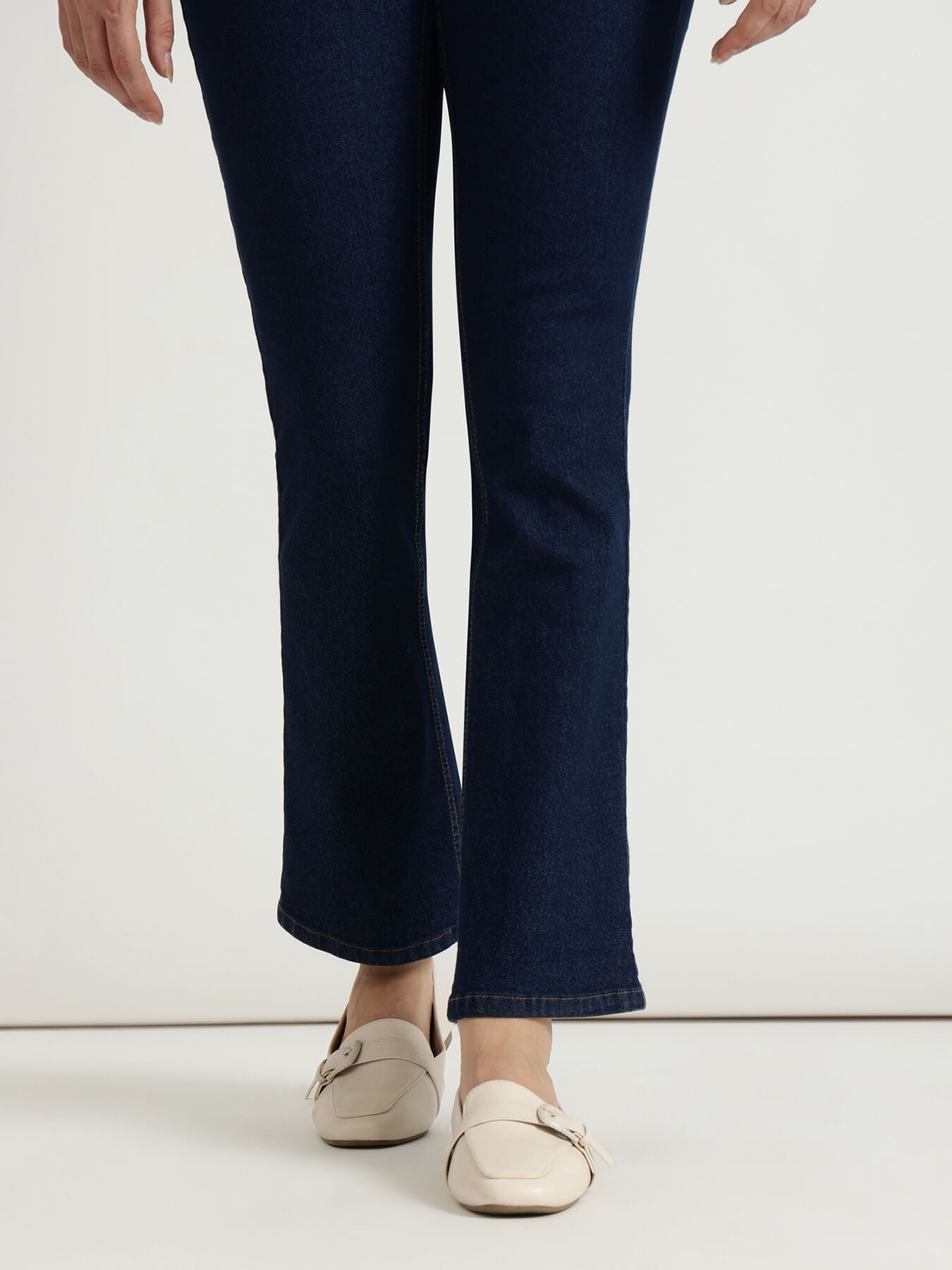 FableStreet Bootcut Jeans - Dark Blue