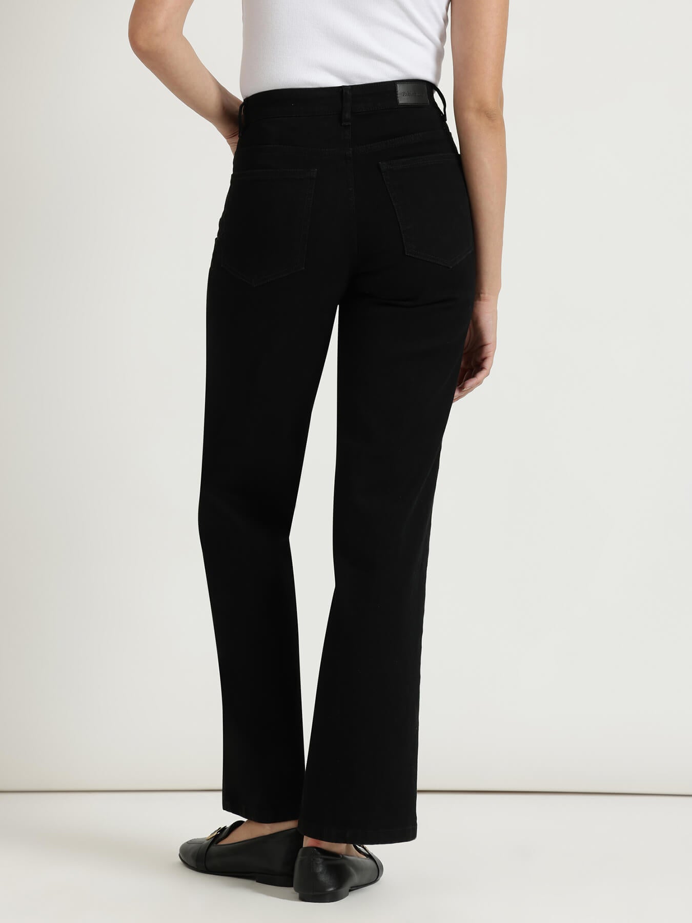 FableStreet Wide Leg Jeans - Black