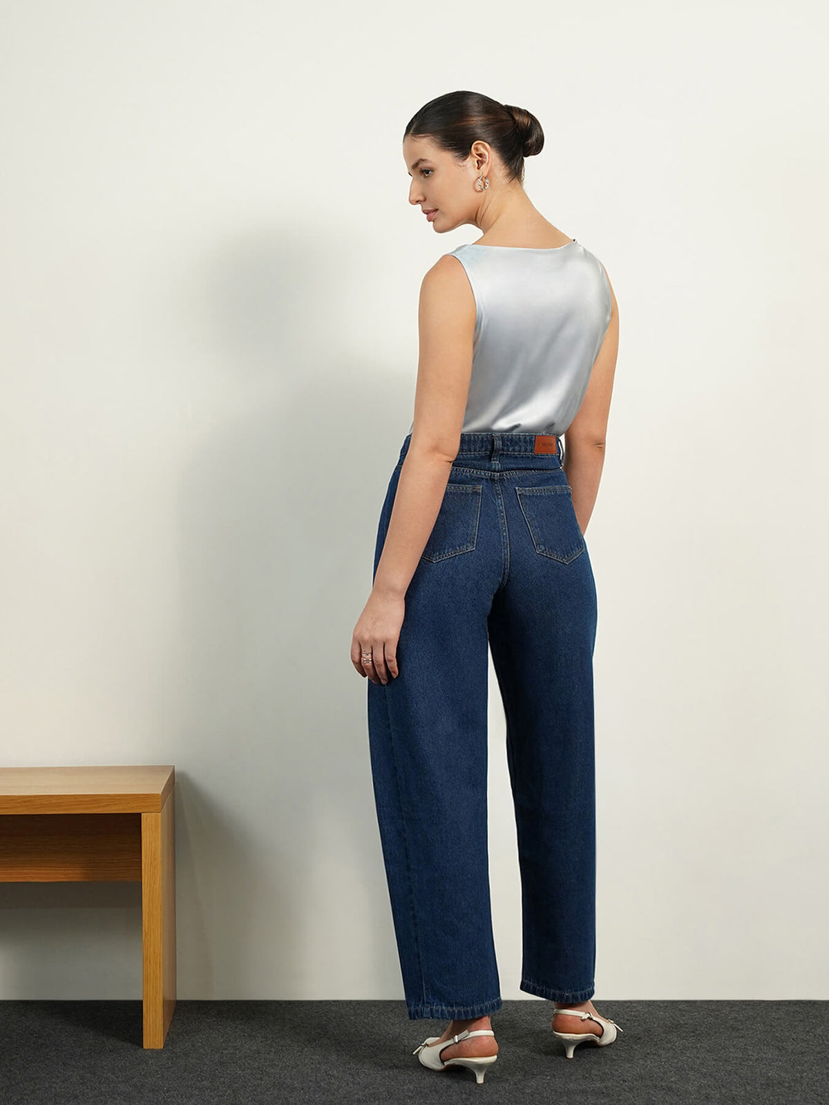 Barrel Jeans - Dark Blue
