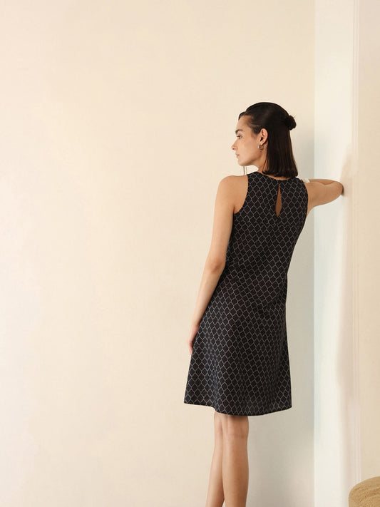 A-Line Dress - Black