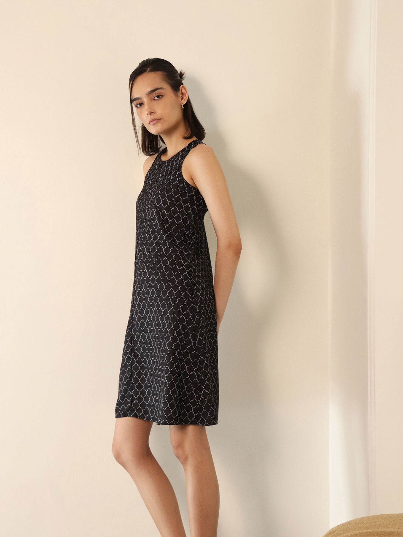 A-Line Dress - Black