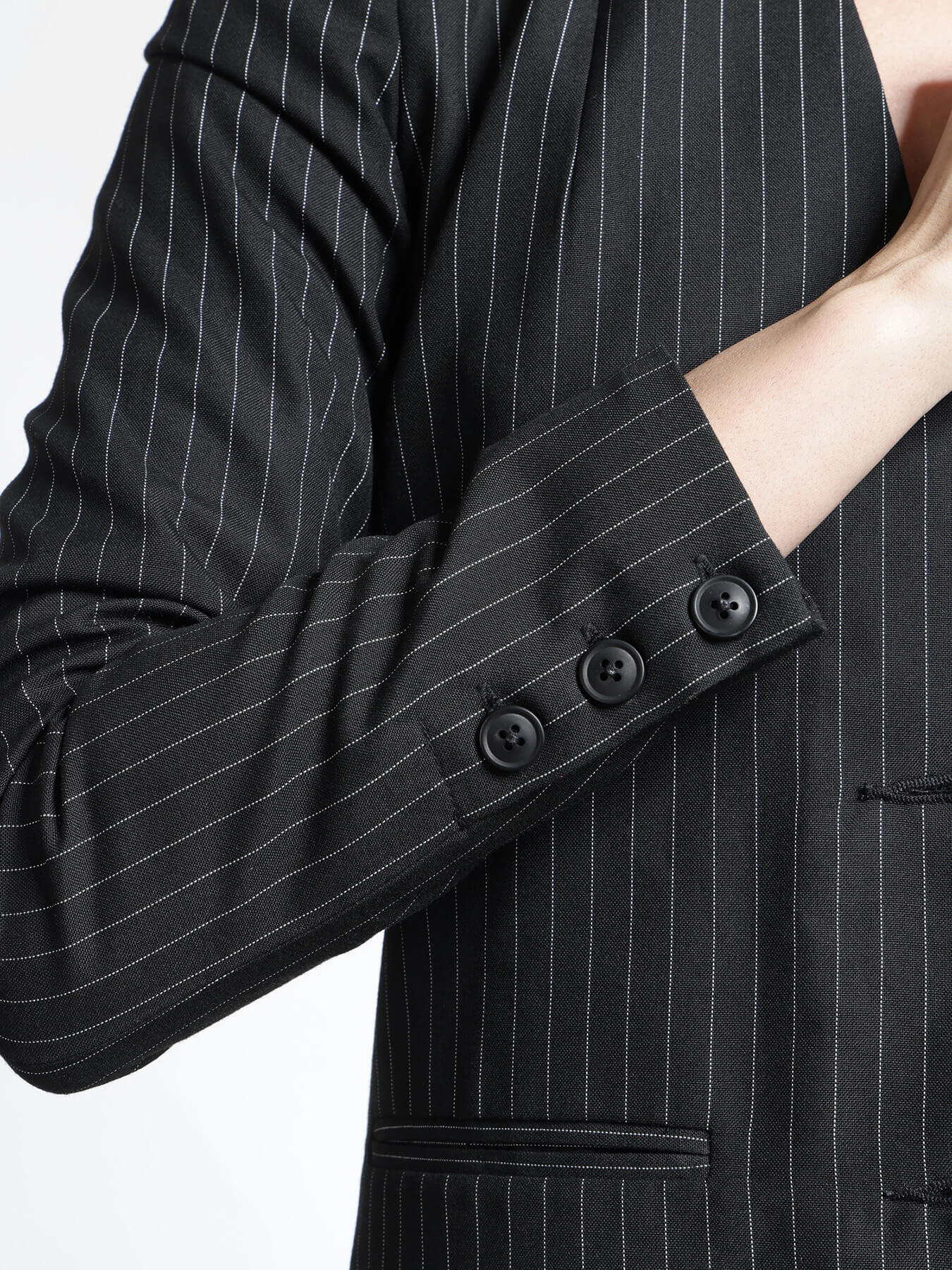 Single Breasted Blazer - Black