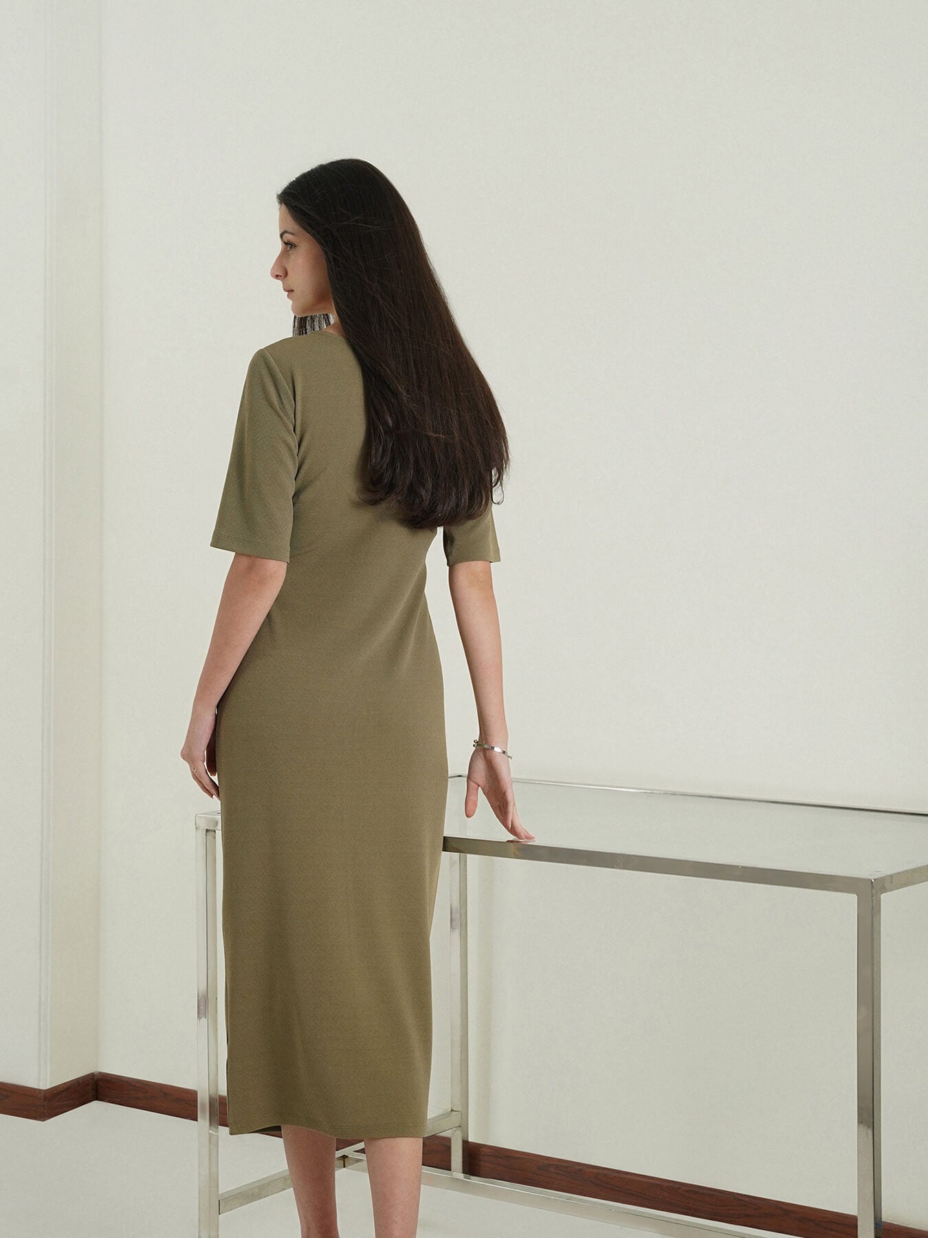 Bodycon Dress - Olive