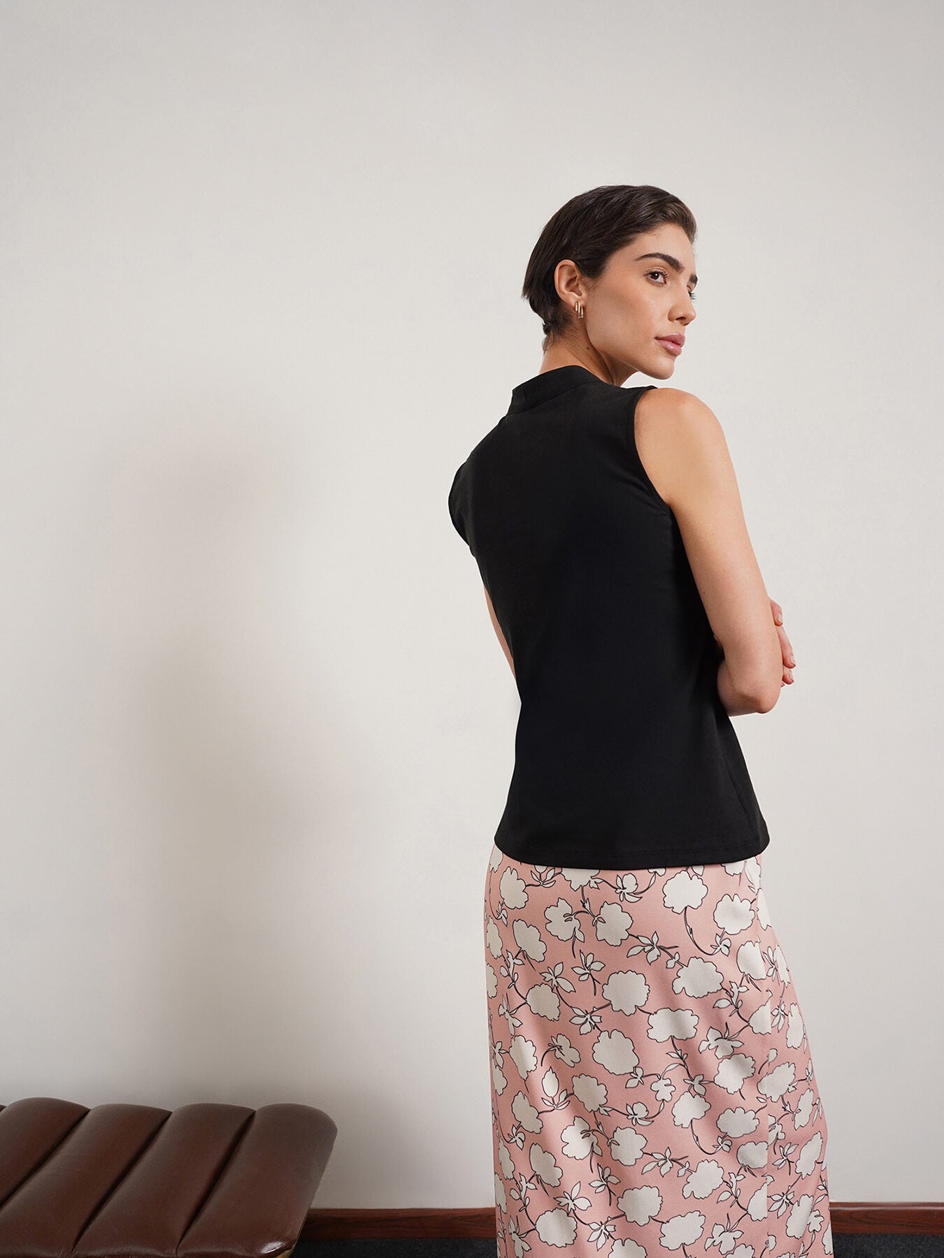 Pure Cotton Top - Black