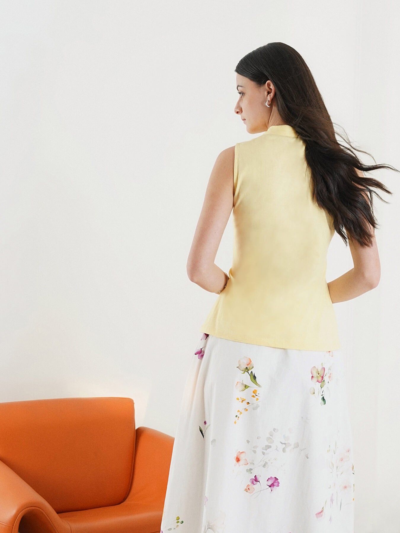 Pure Cotton Top - Yellow