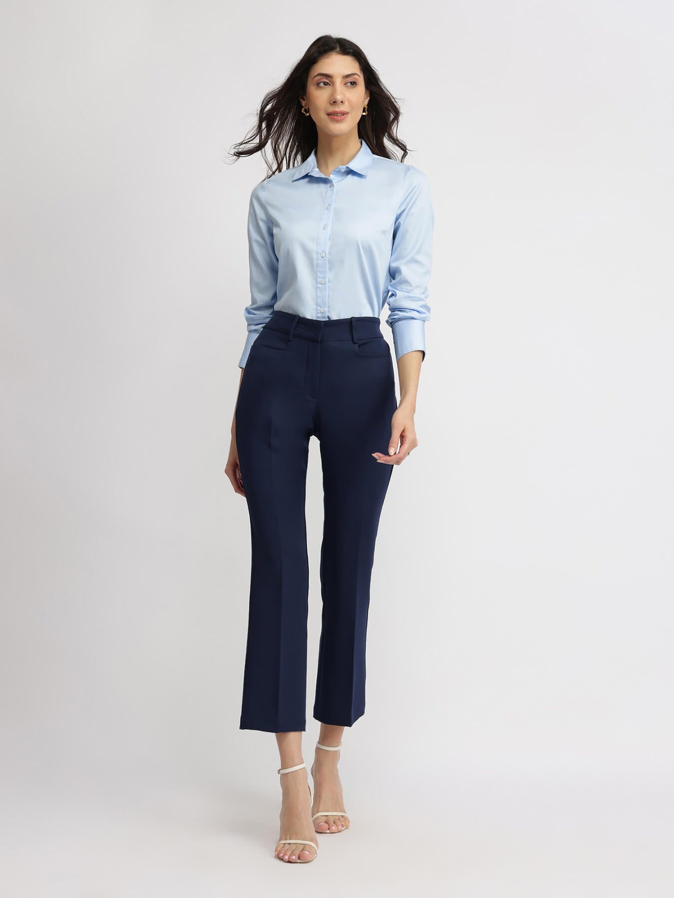 Cotton Formal Shirt - Light Blue