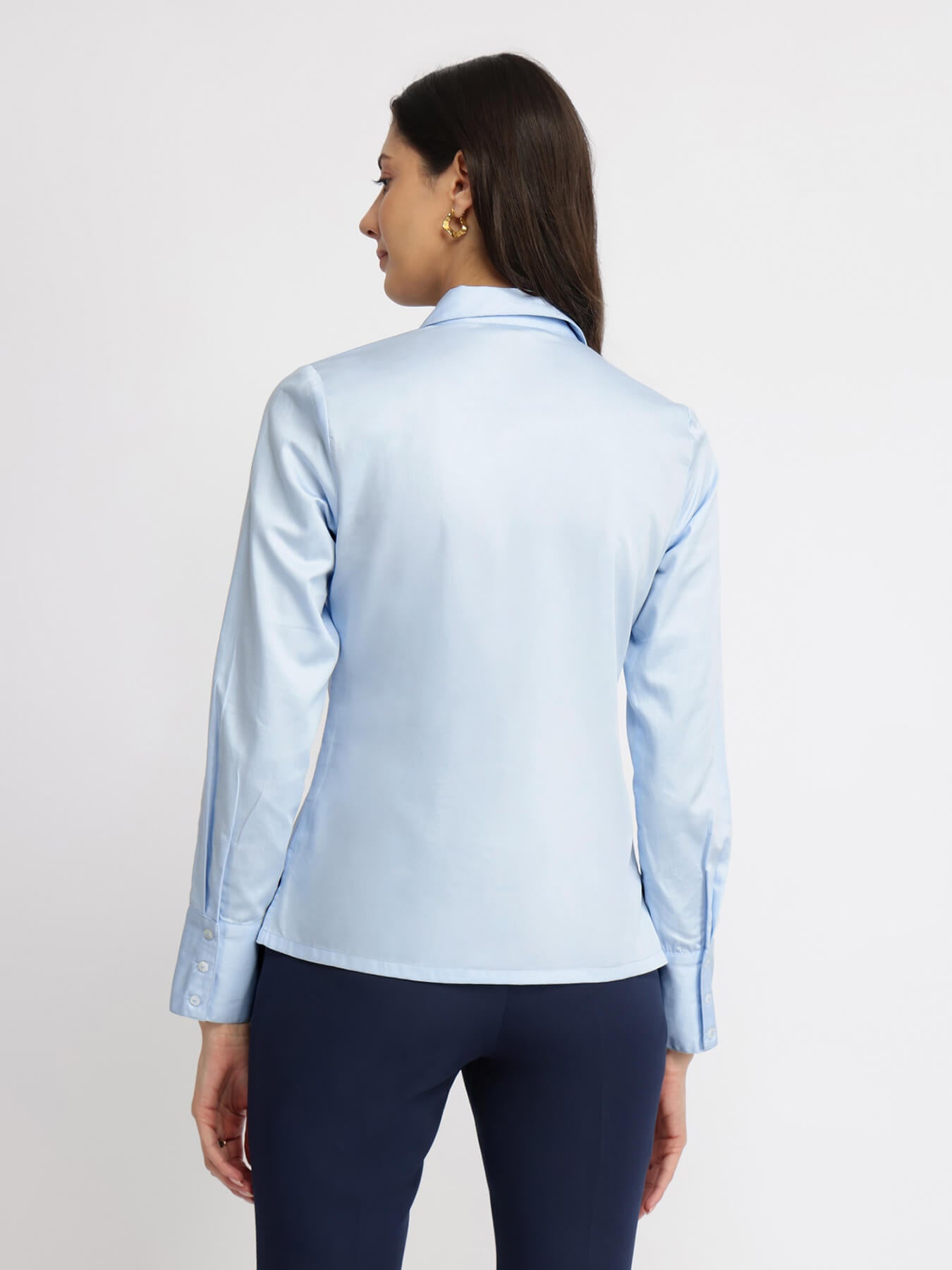 Cotton Formal Shirt - Light Blue