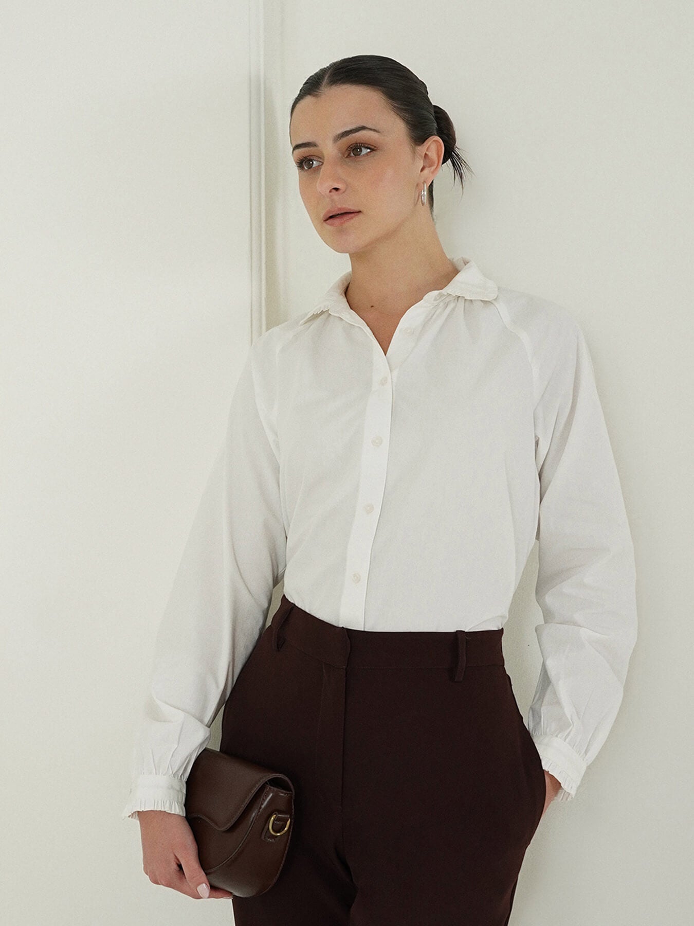 Cotton Shirt - White