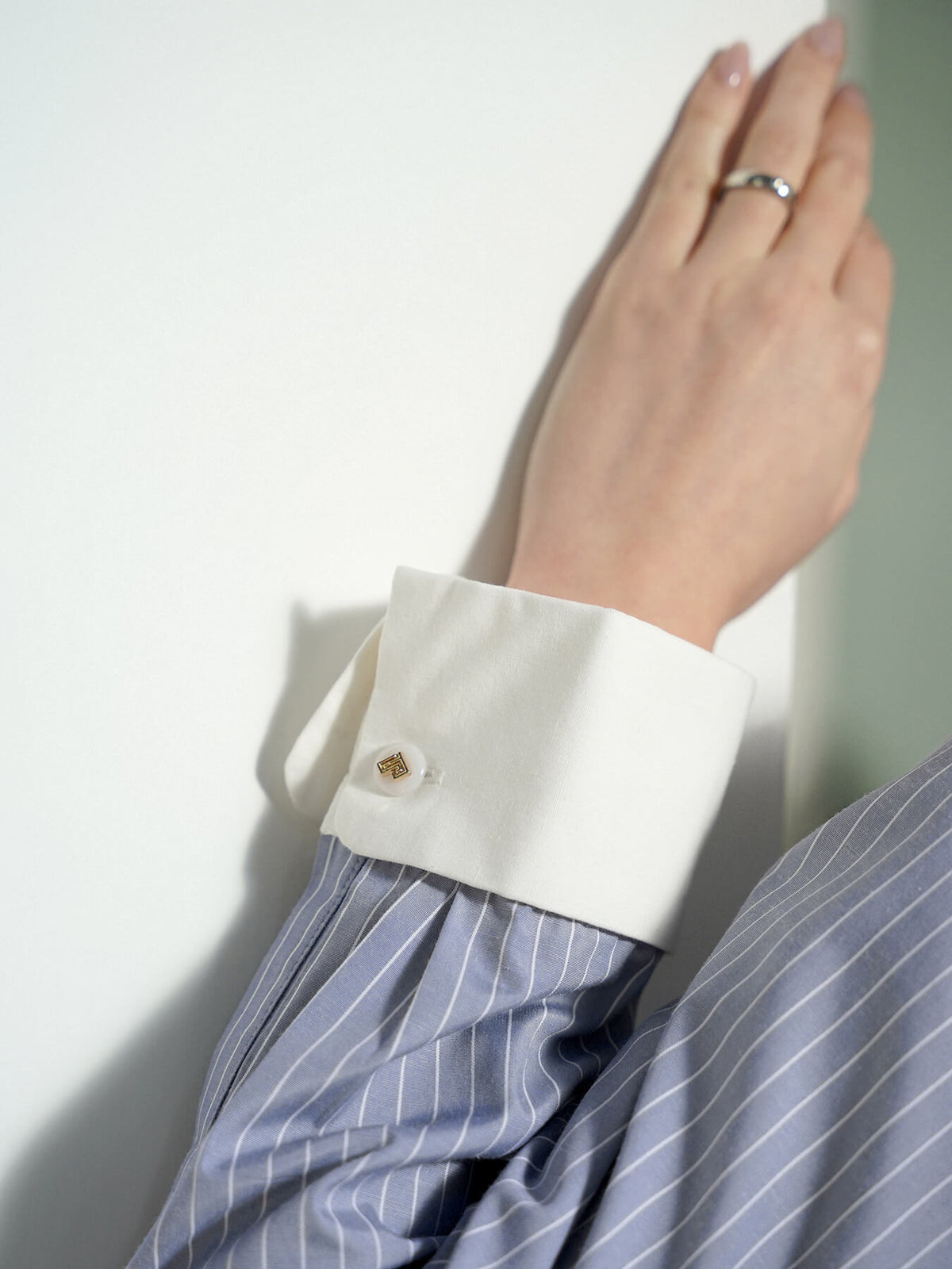 Striped Shirt - Grey
