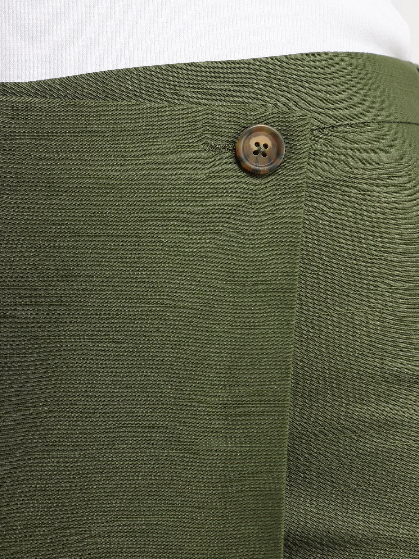 Cotton Skort - Olive