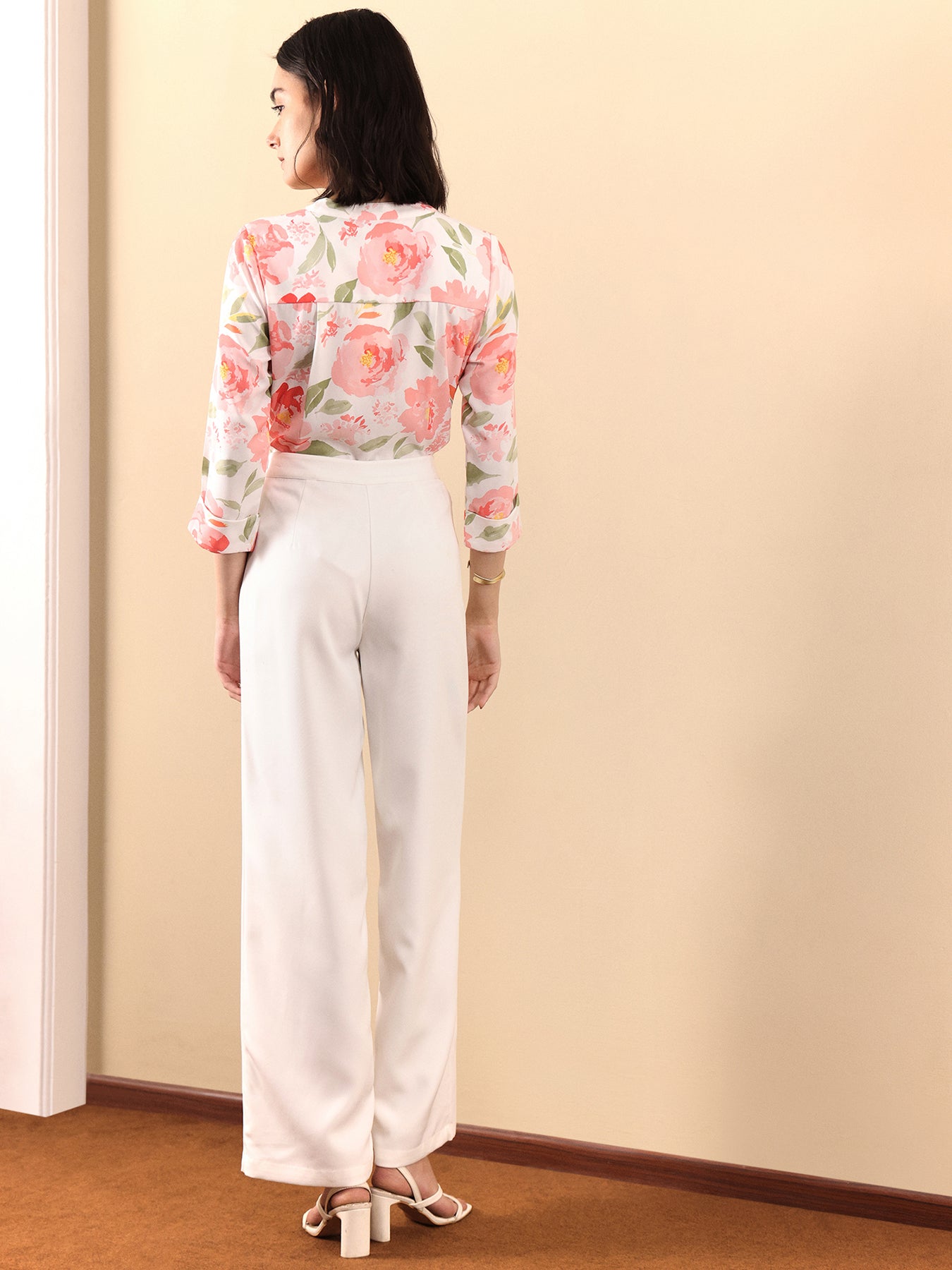 Wide Leg Pants - Off White