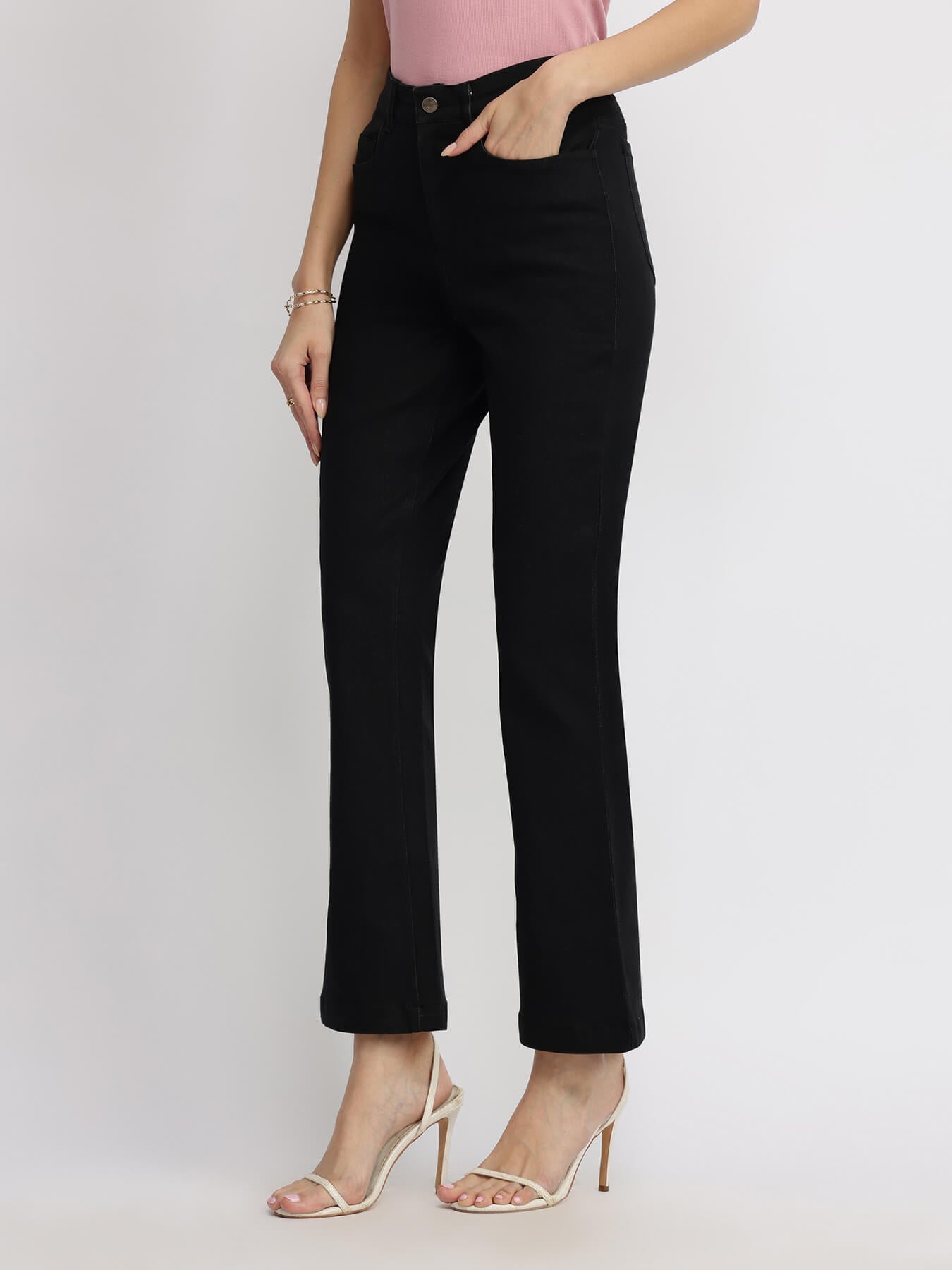 Bootcut Jeans - Black