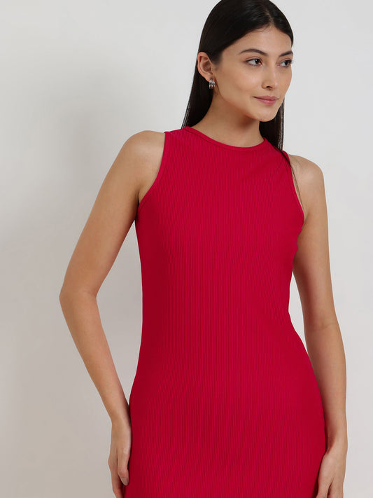 Bodycon Dress - Fuchsia