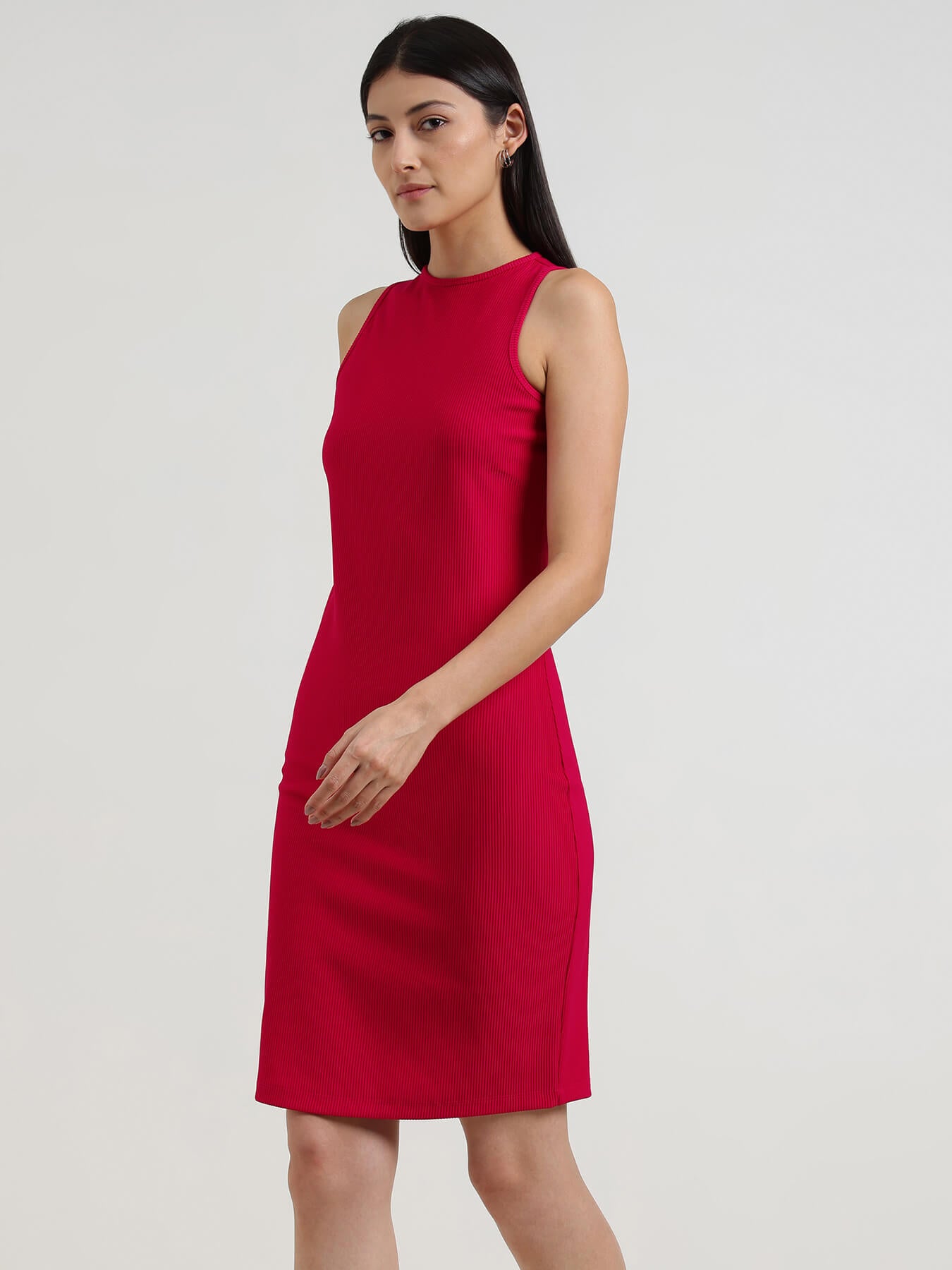 Bodycon Dress - Fuchsia