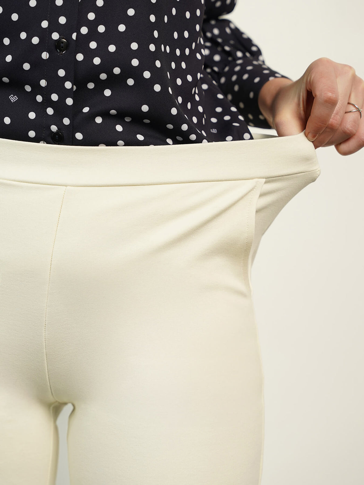 Livin Wide Leg Pants - Off White