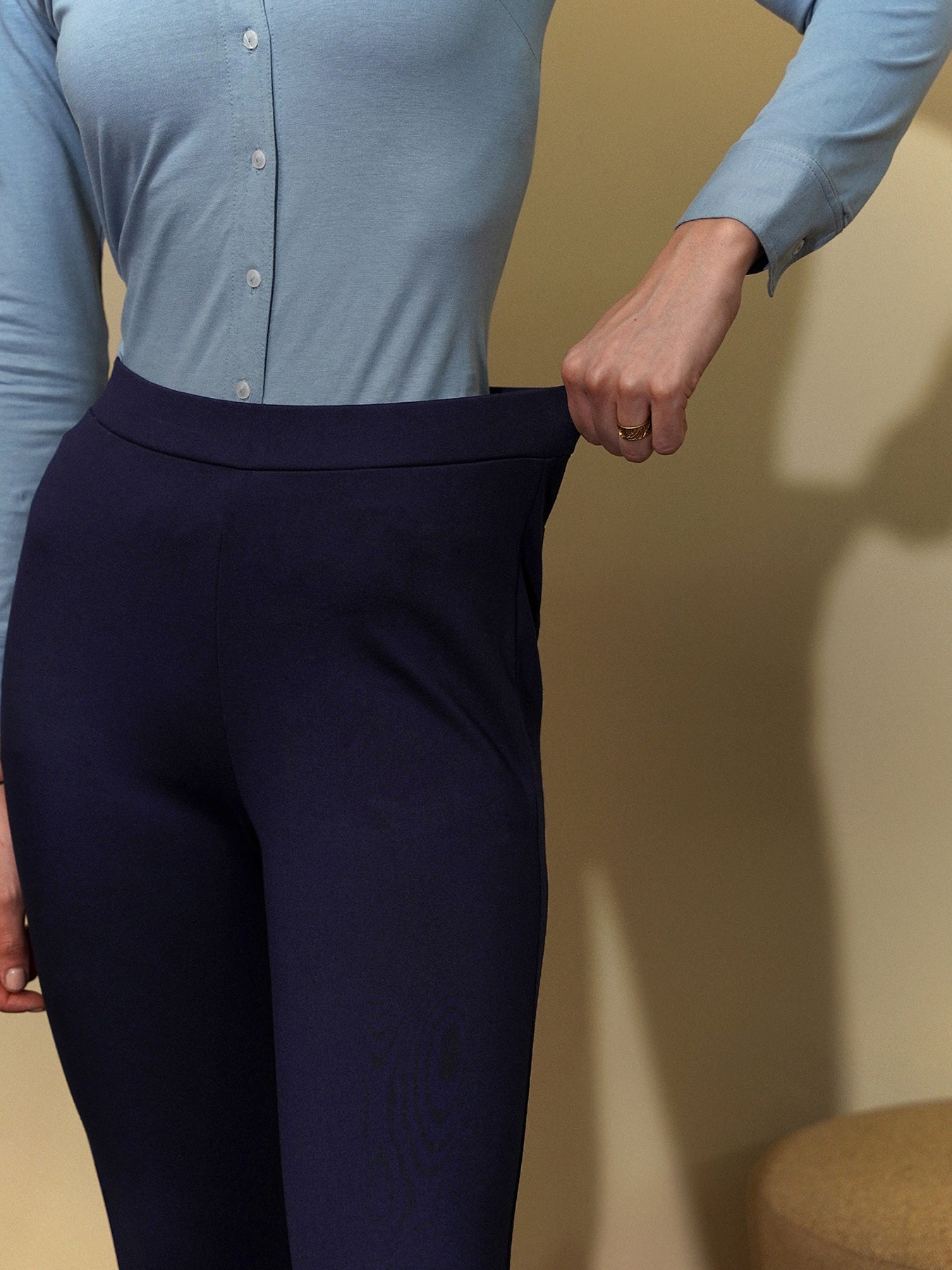 LivIn Skinny Pants - Navy