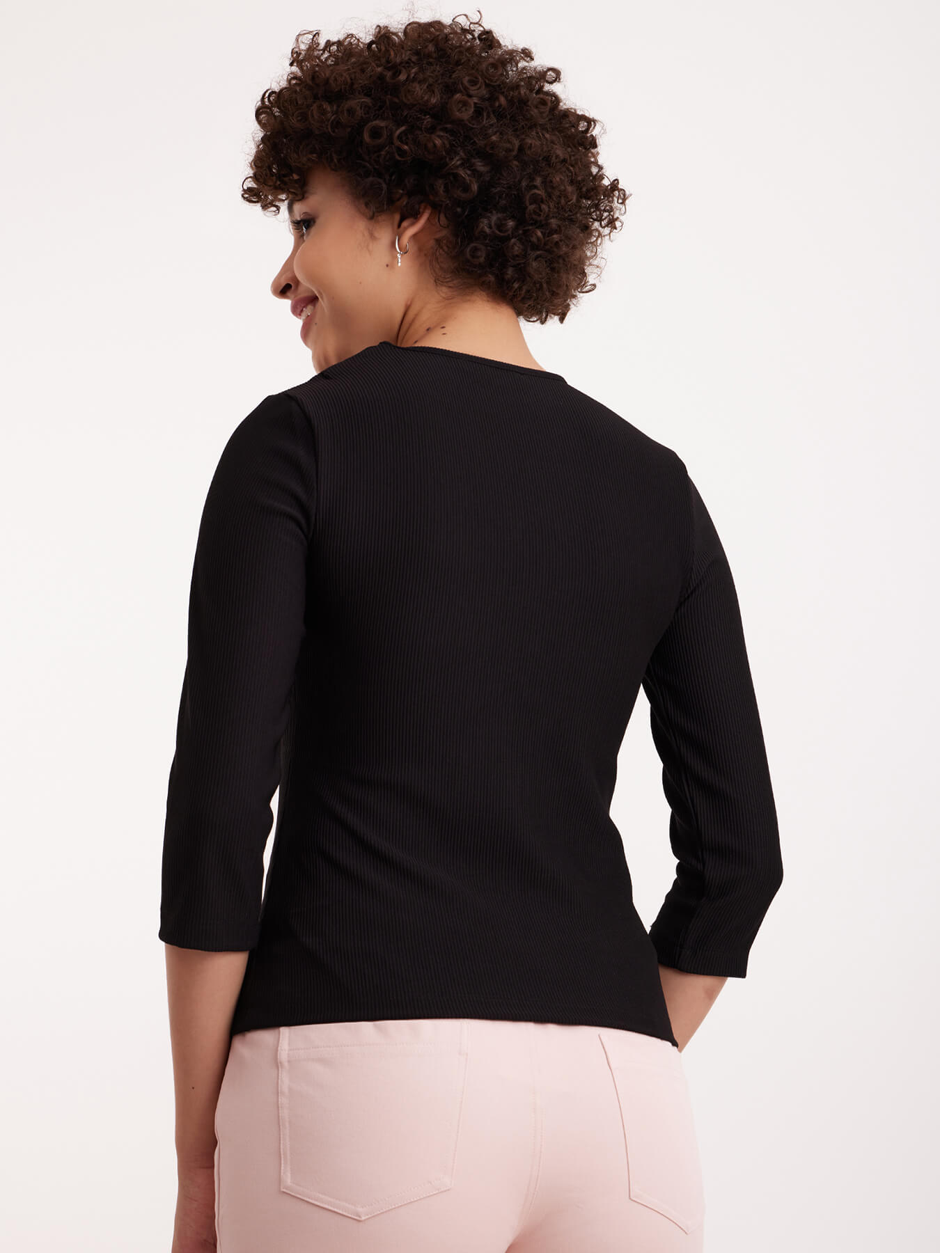 LivIn Crew Neck Tee - Black