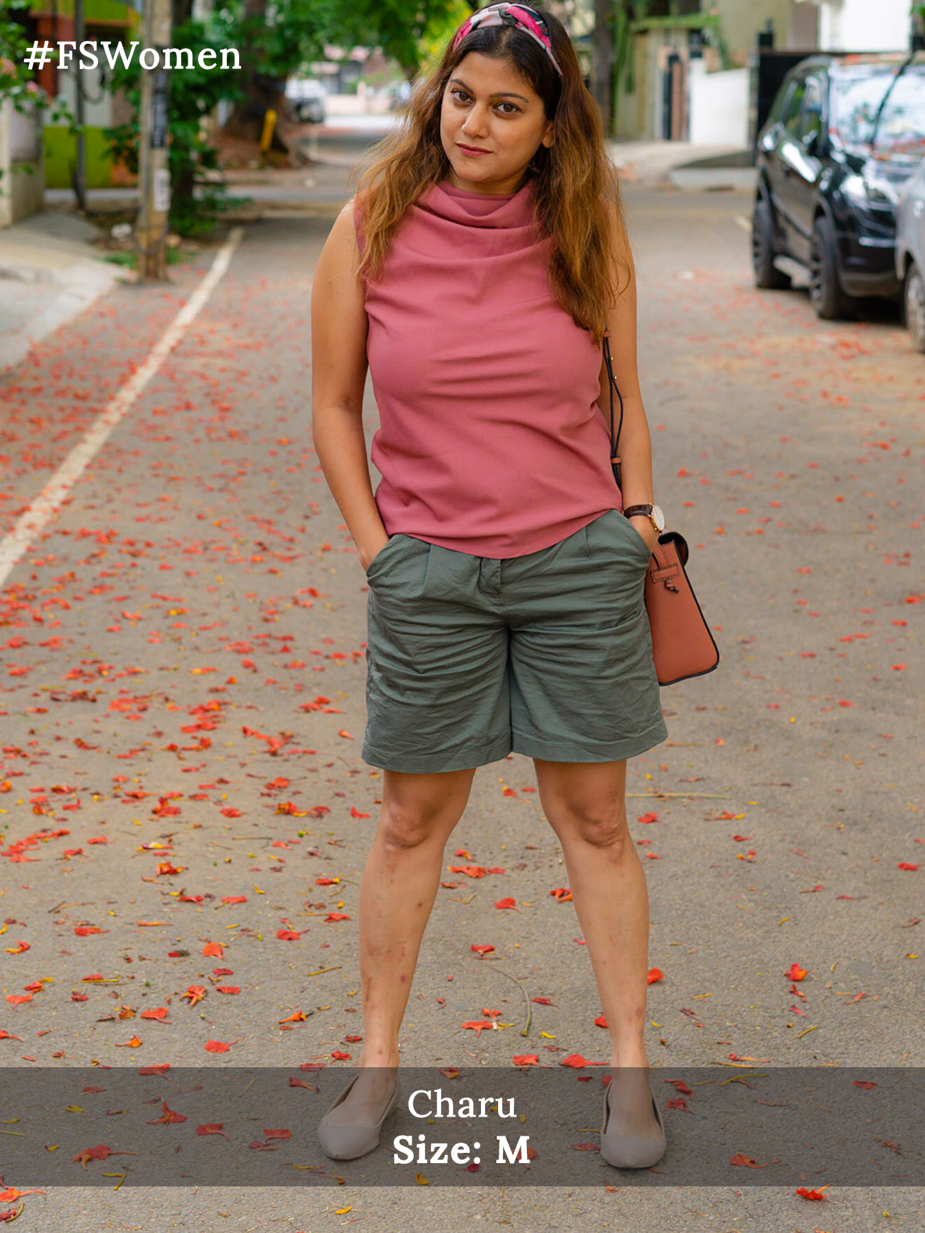 Cowl Neck Top - Pink| Formal Tops