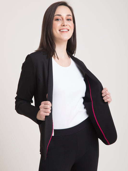 4 Way Stretch LivIn Jacket - Black| Formal Jackets