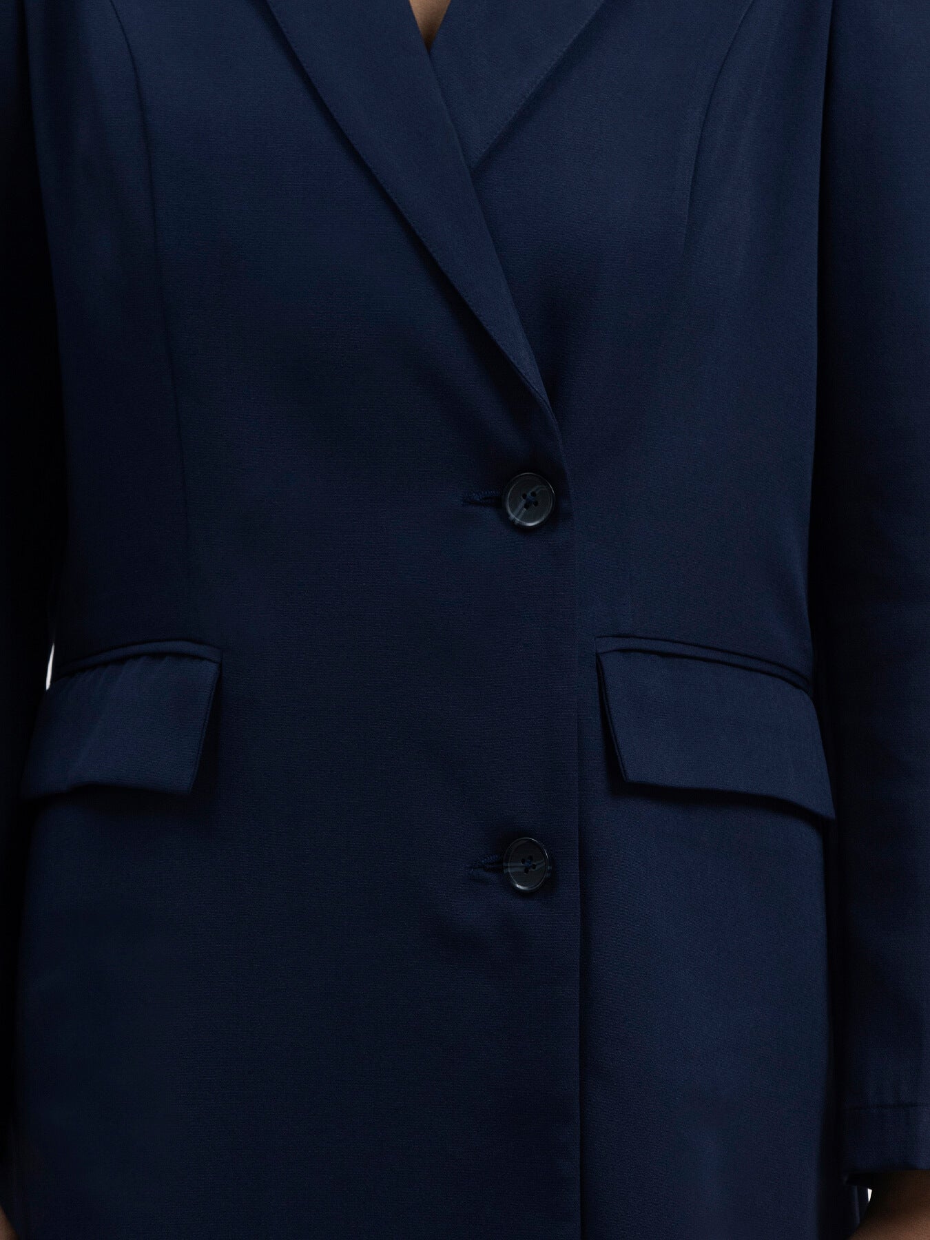 A Line Blazer Dress - Navy Blue| Formal Dresses