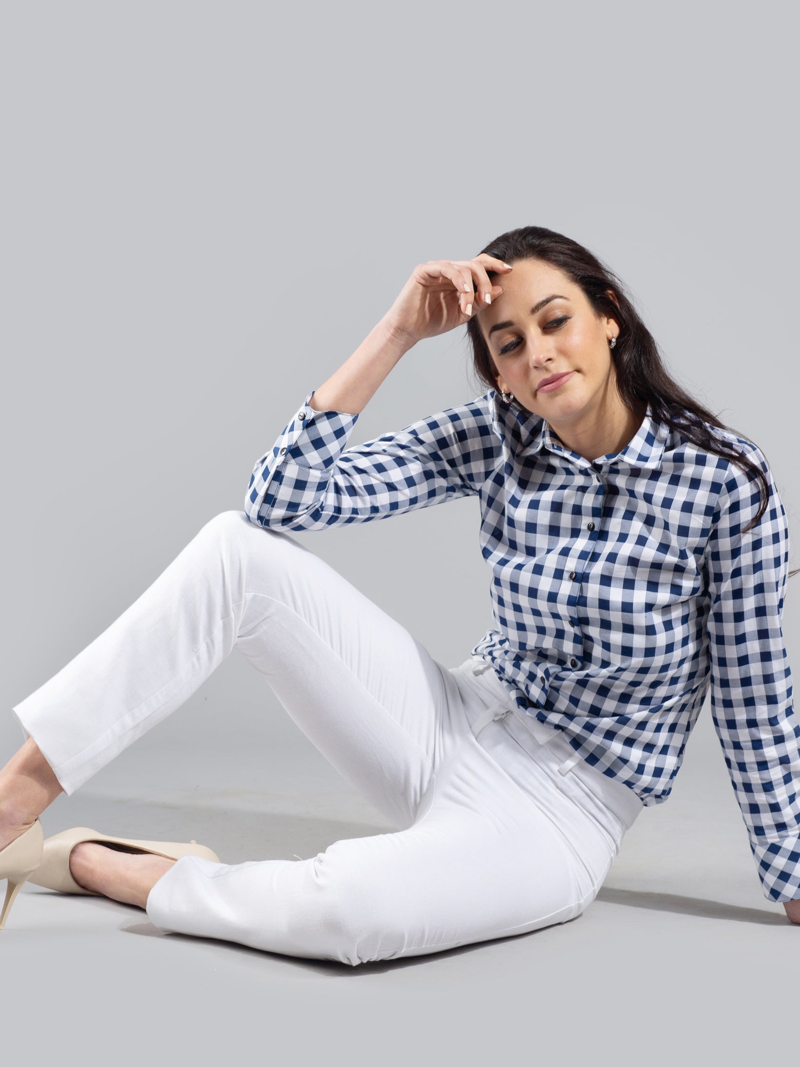 Essential Linen Trousers - White| Formal Trousers