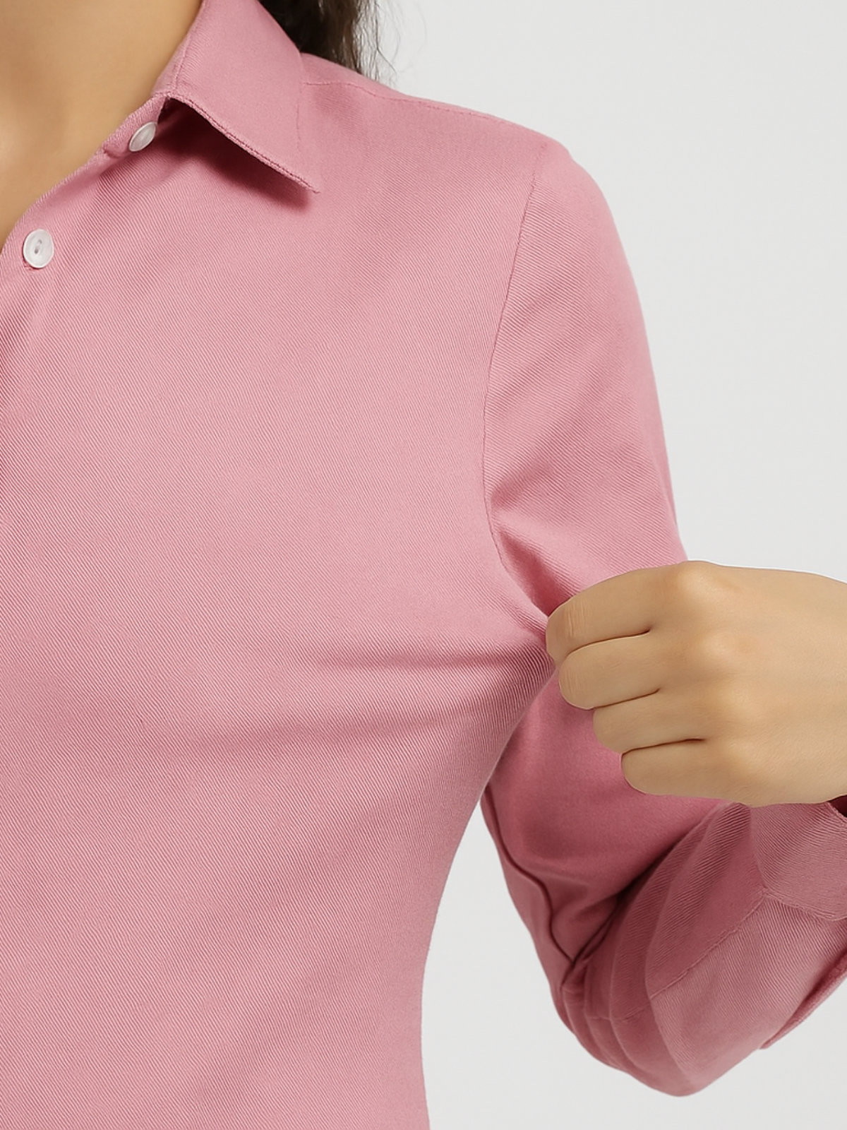 Cotton Knit Shirt - Pink