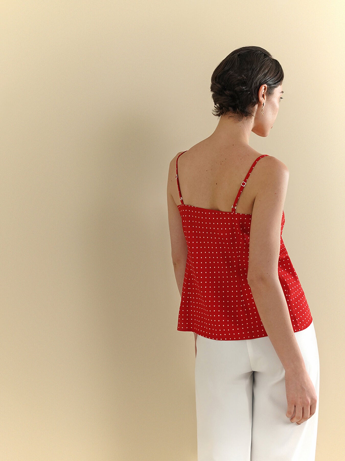 Polka Dot Top - Red