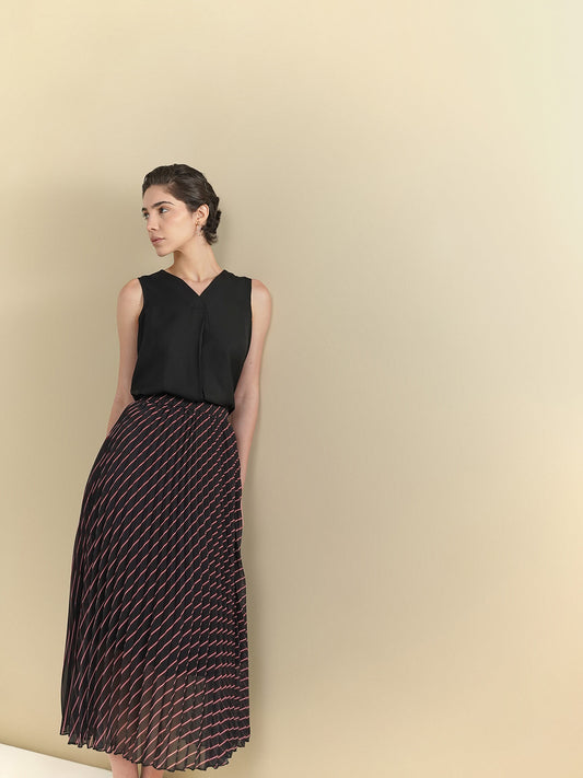 V-Neck Camisole - Black