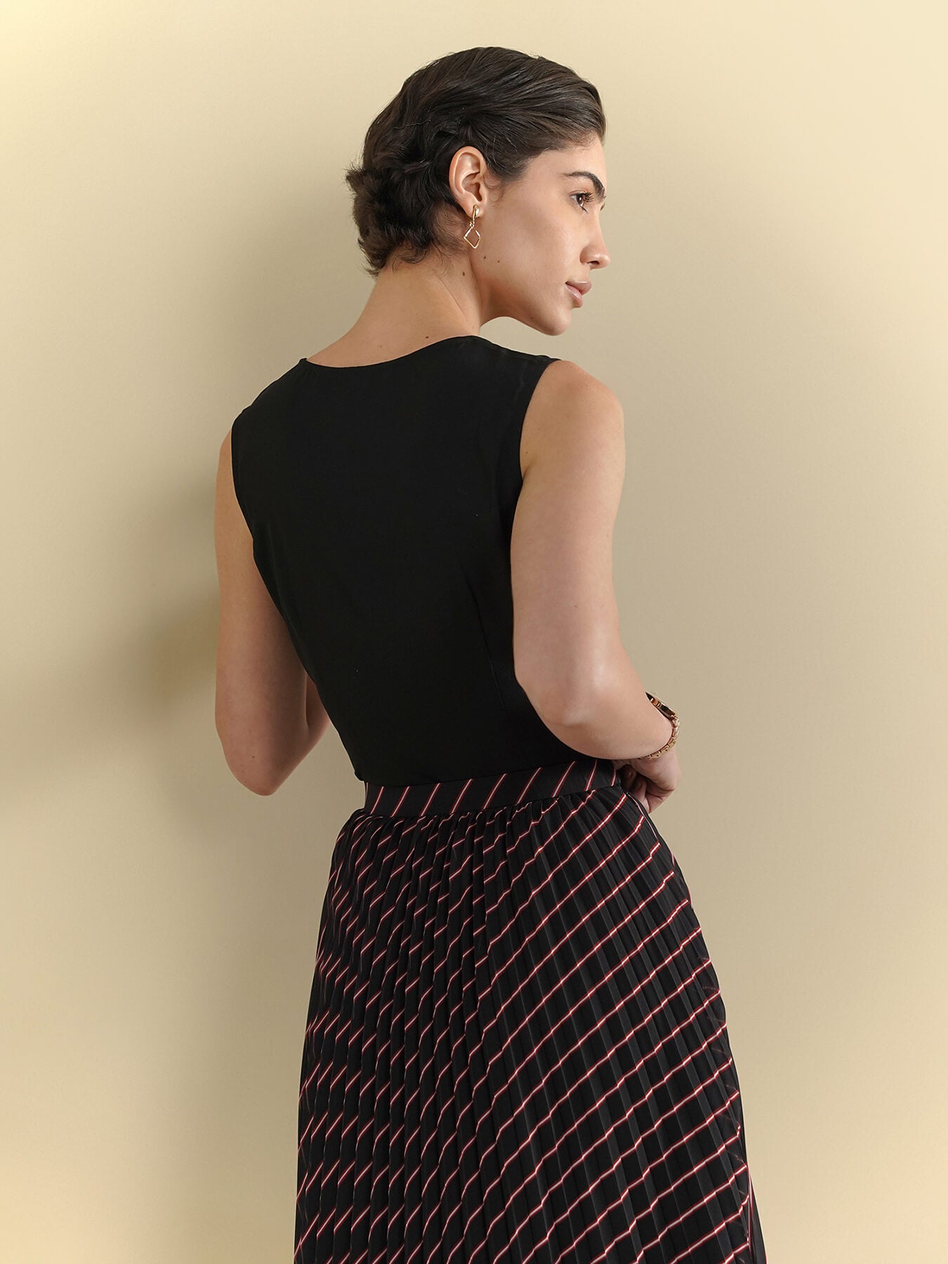 V-Neck Camisole - Black