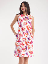 Floral Shift Dress - Multicolour