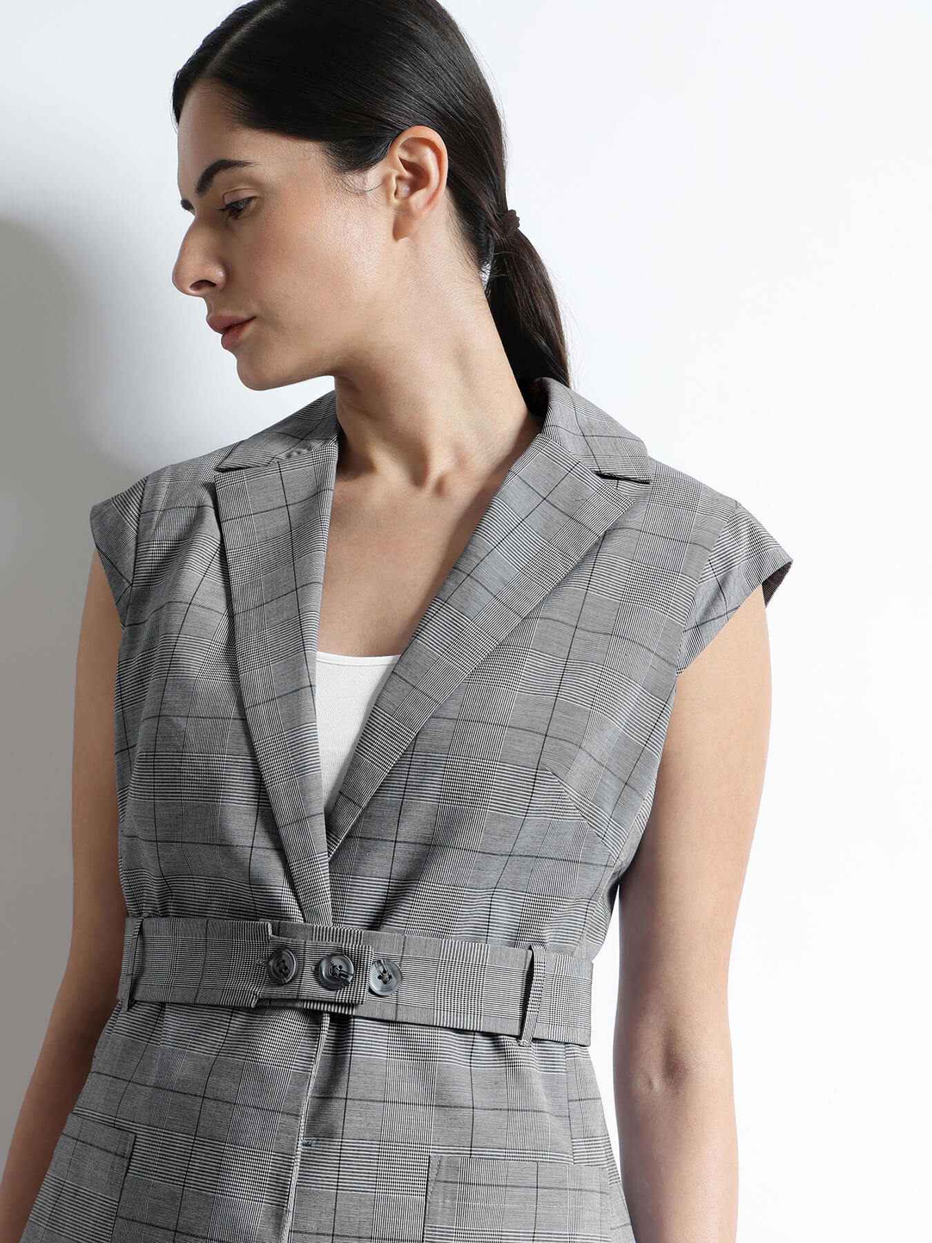 Jacket and skirt Co-ord -Grey