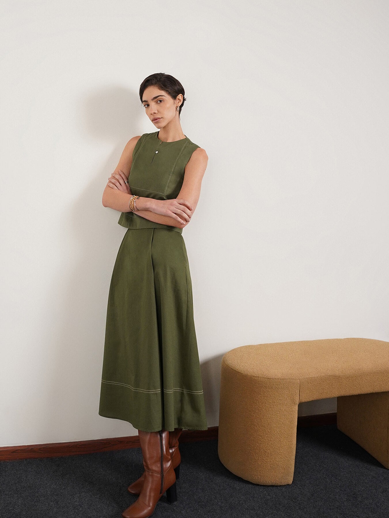 Cotton Coord - Olive