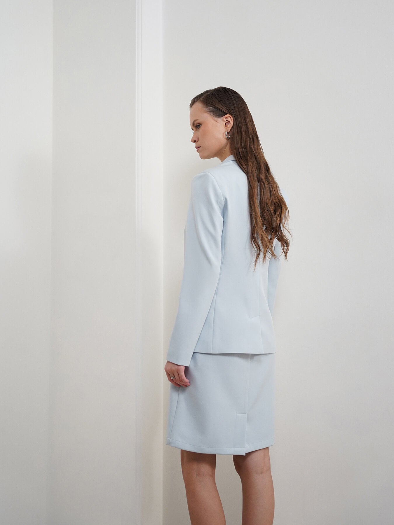 Blazer and Dress Coord - Blue