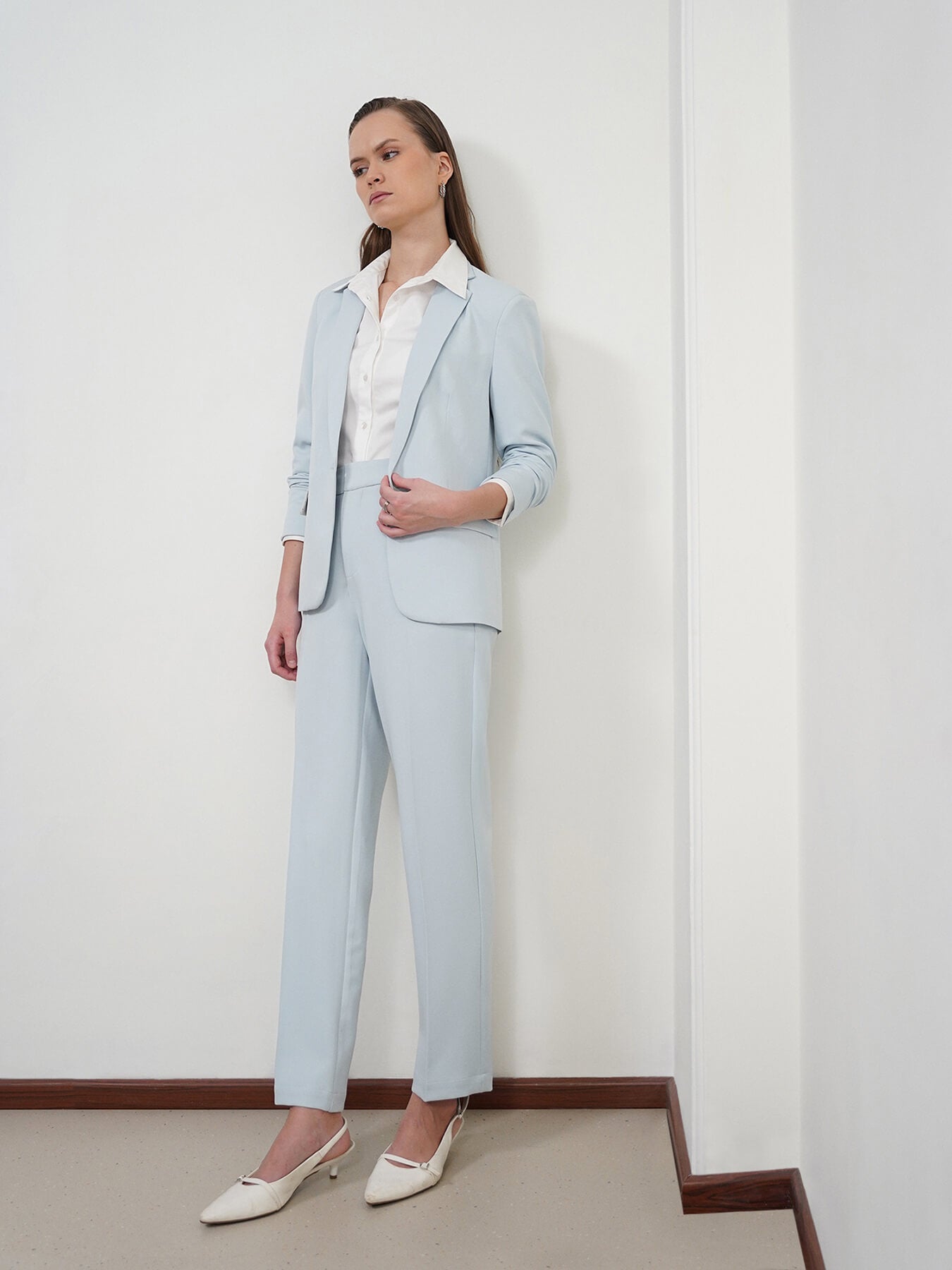 Blazer and Trousers Coord - Blue