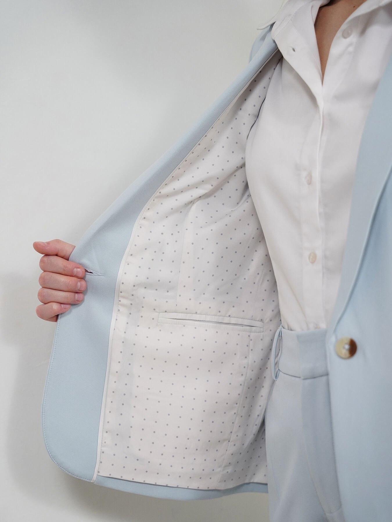 Blazer and Trousers Coord - Blue