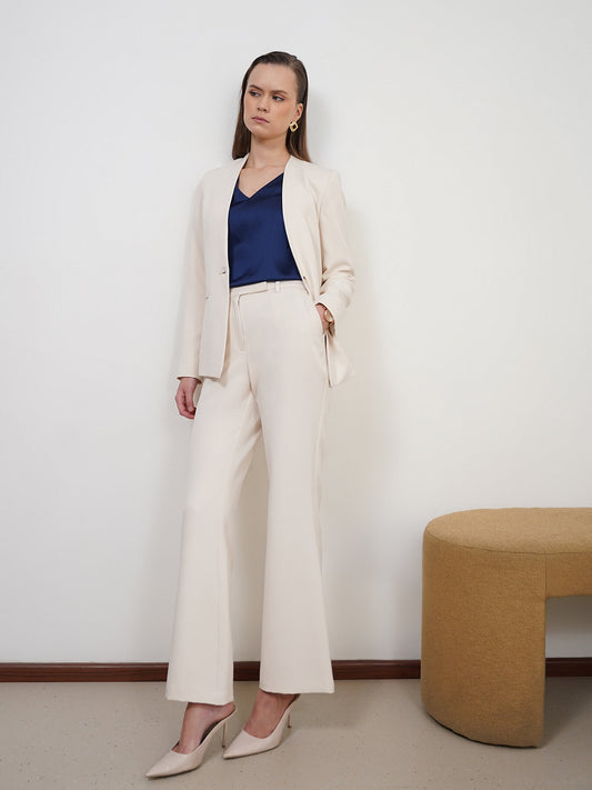 Blazer and Trousers Coord - Off White