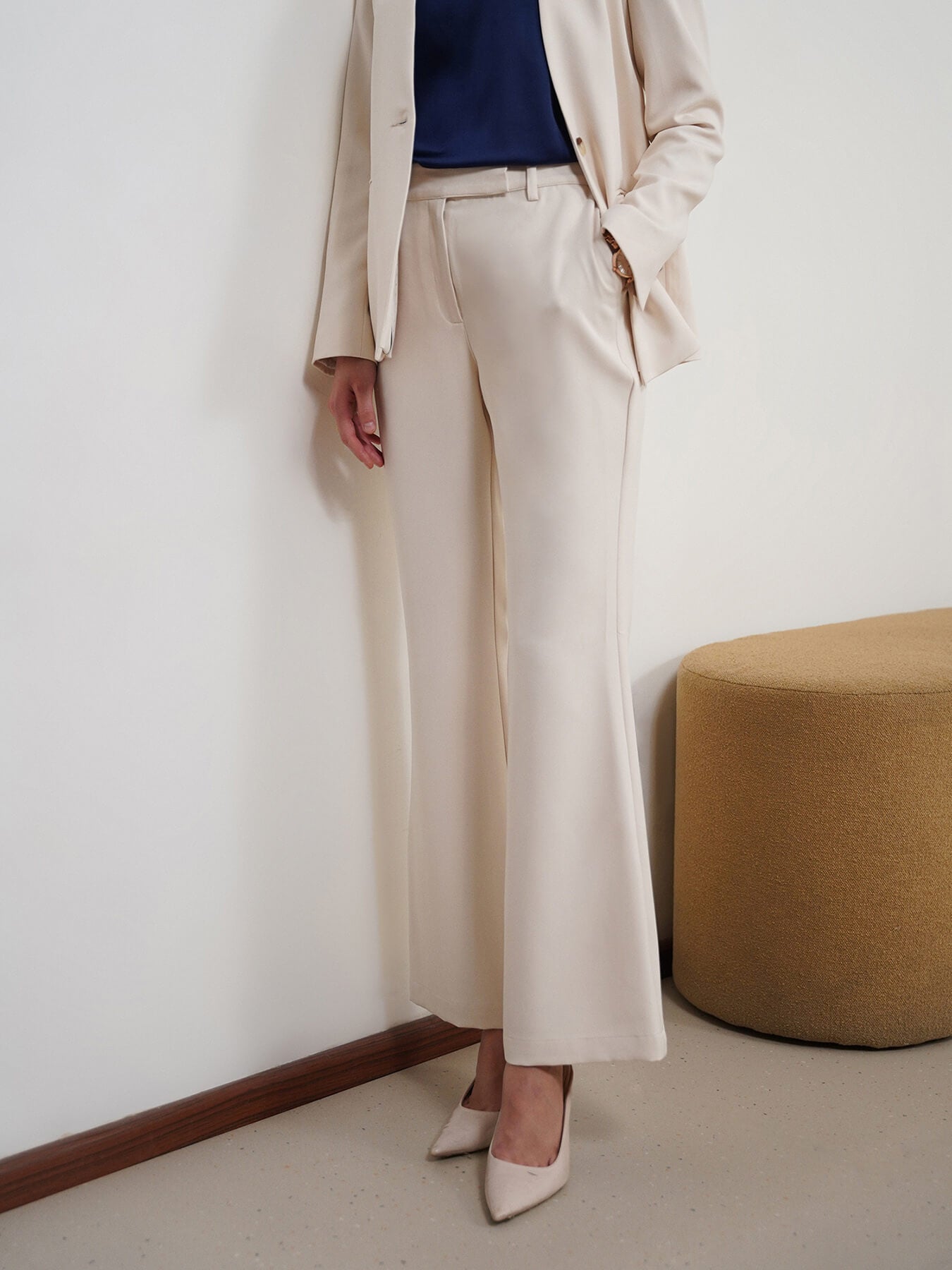 Blazer and Trousers Coord - Off White