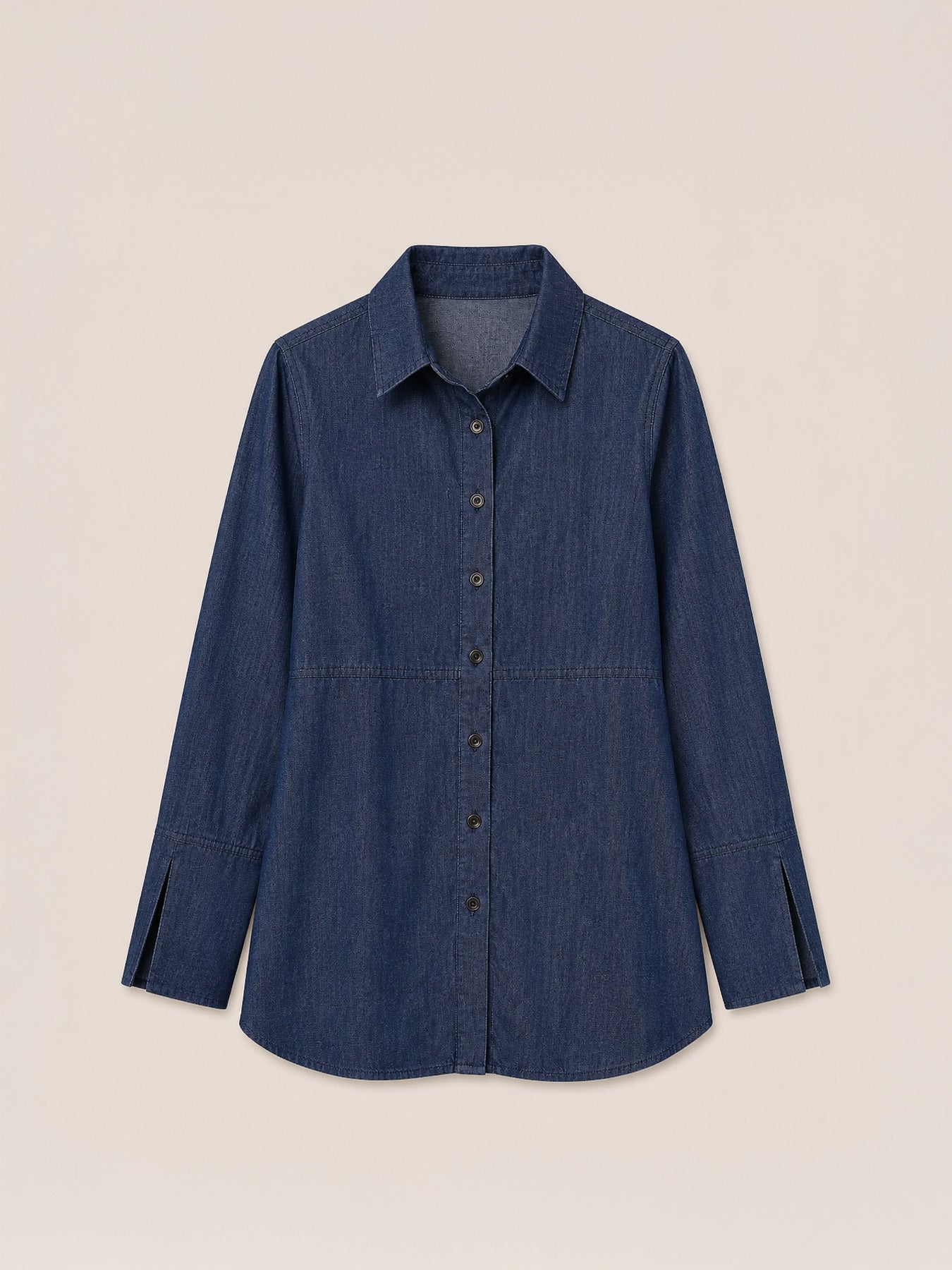 Denim Shirt - Navy Blue
