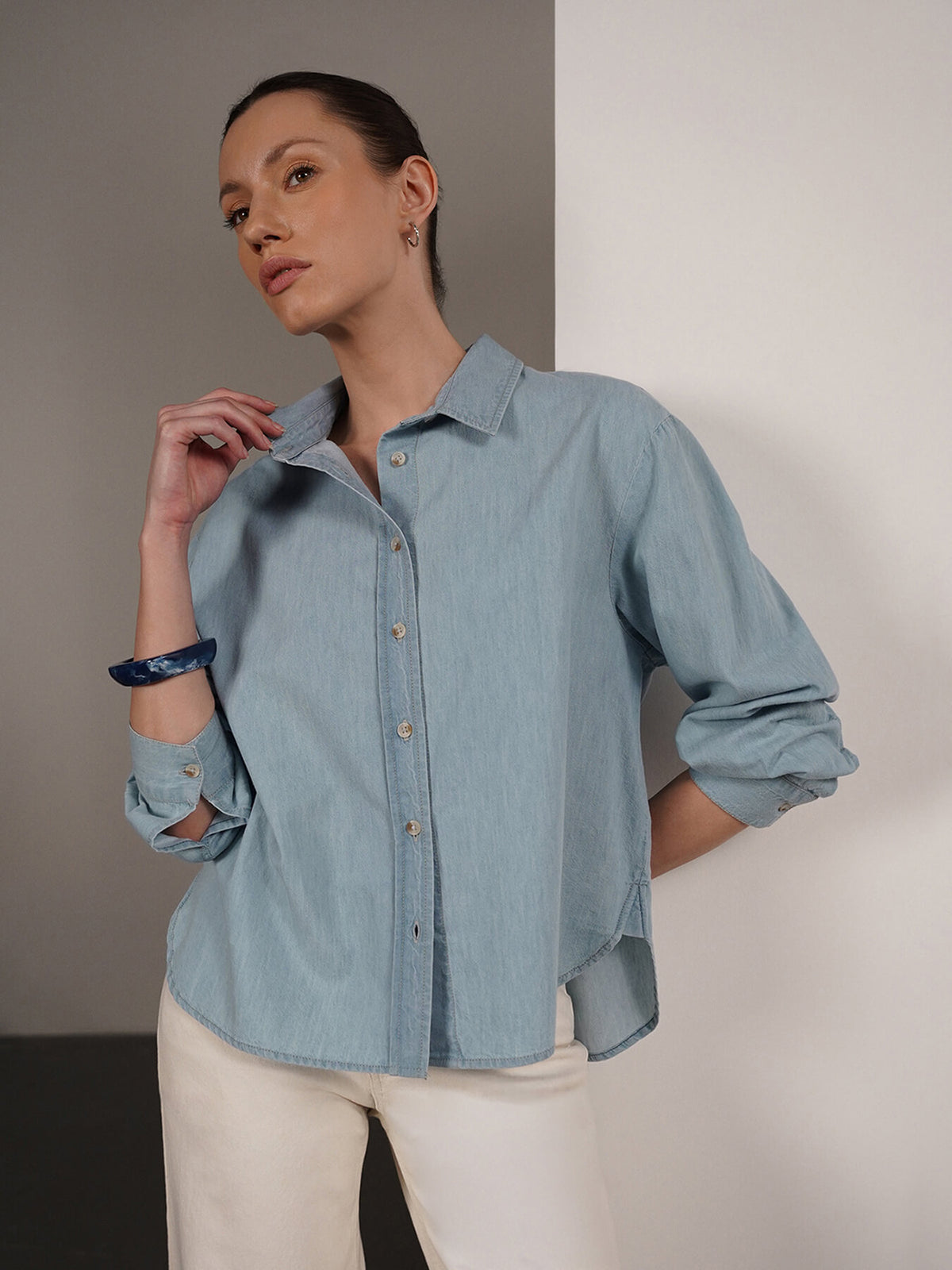 Denim Shirt - Blue