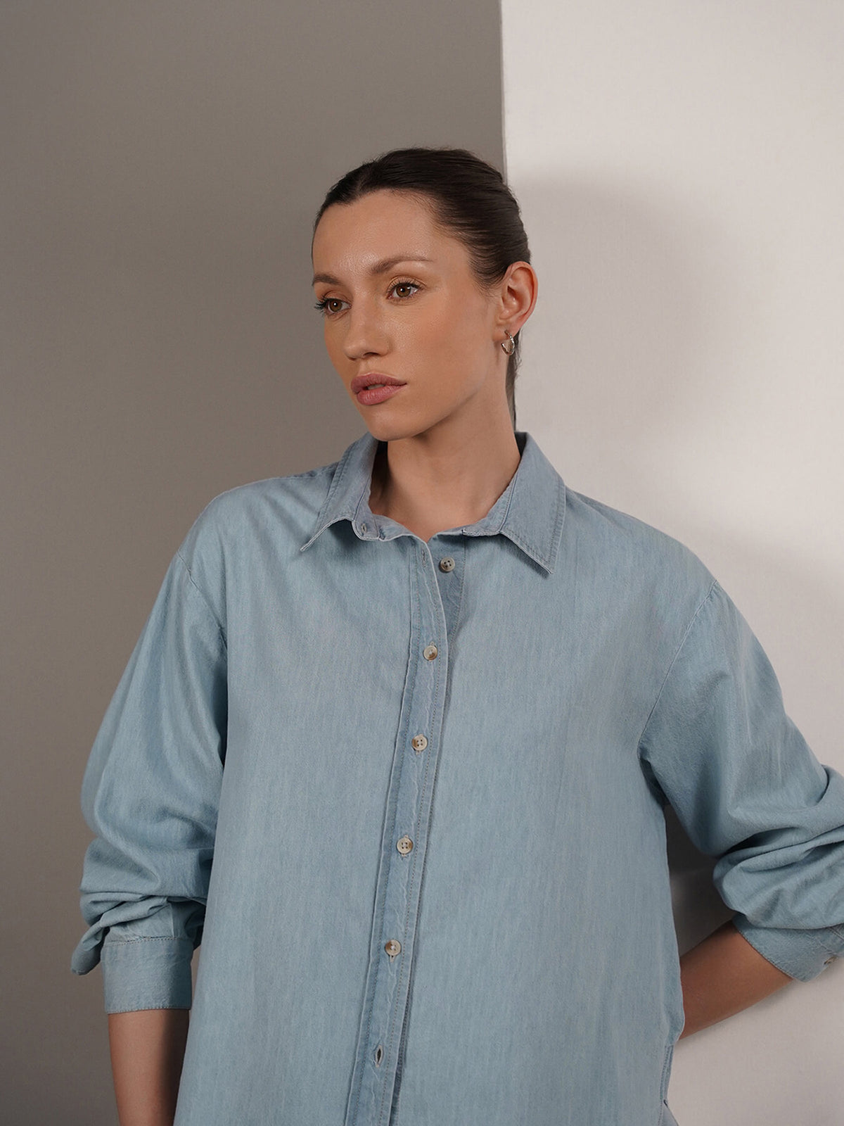 Denim Shirt - Blue