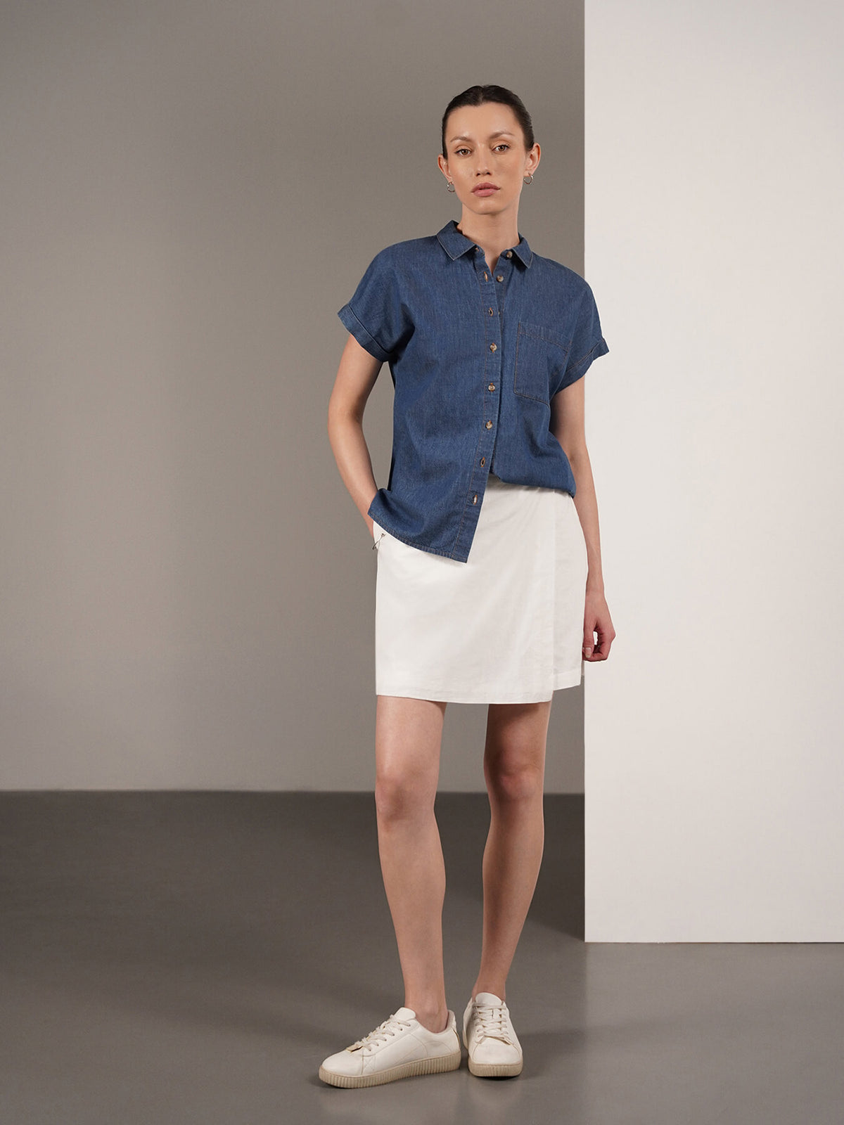 Denim Shirt - Blue