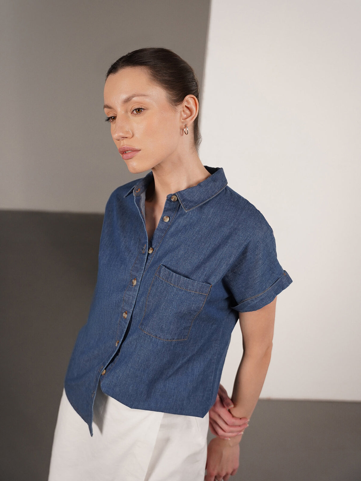 Denim Shirt - Blue