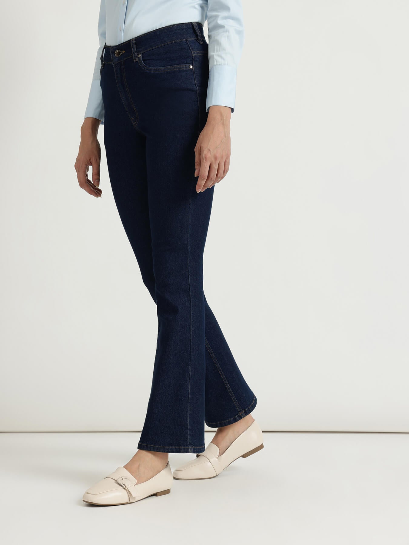 FableStreet Bootcut Jeans - Dark Blue