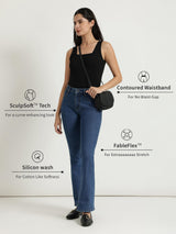 Bootcut Jeans - Blue