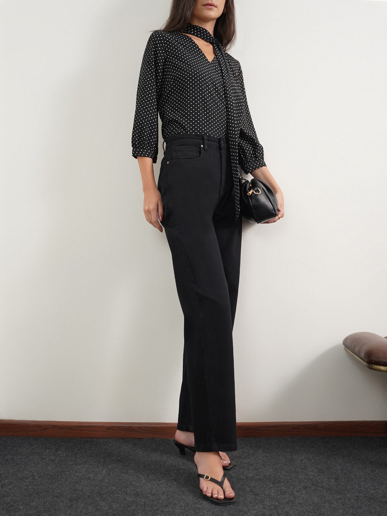 Mom Fit Jeans - Black