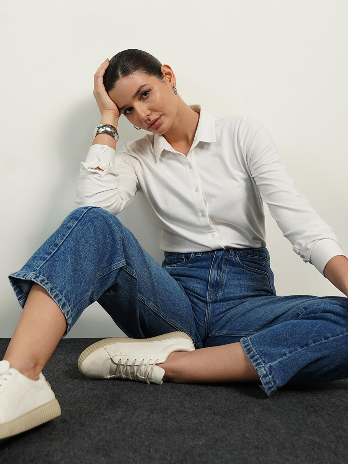 Barrel Jeans - Classic Blue