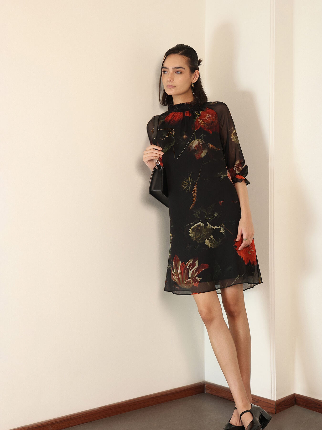 A-Line Dress - Black